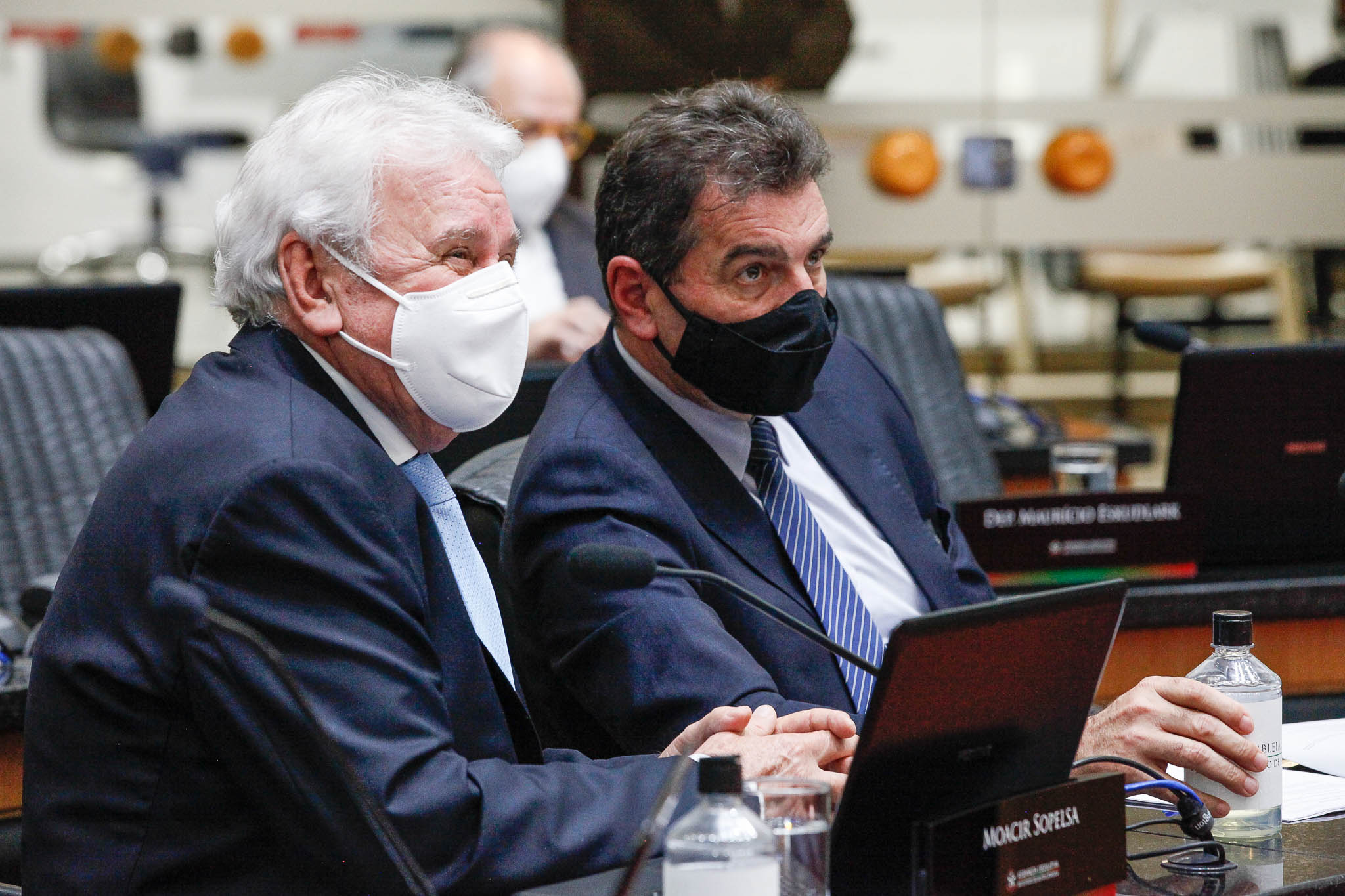 Deputado Moacir Sopelsa (MDB), Deputado Valdir Cobalchini (MDB)