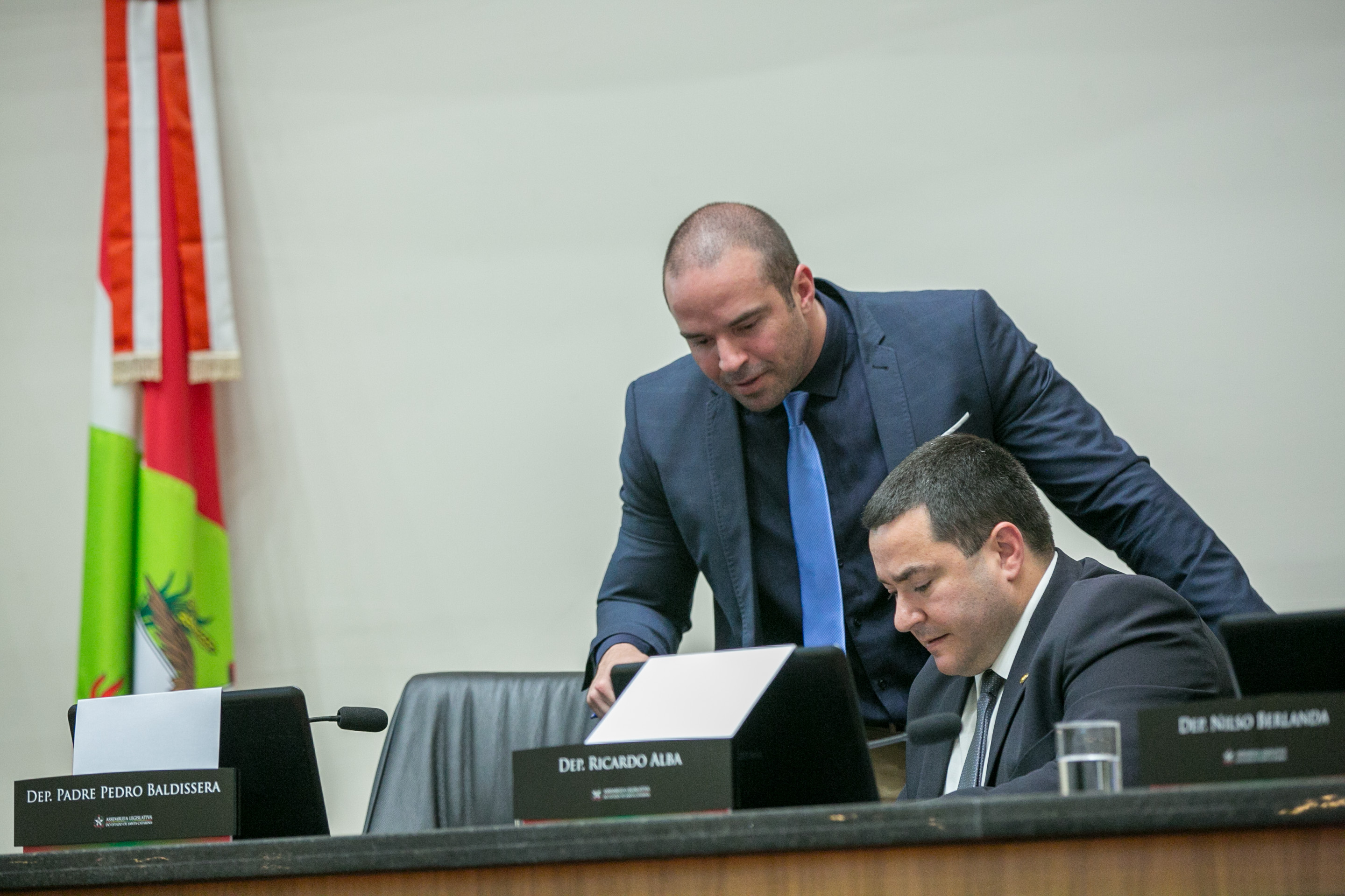 Deputado Jessé Lopes (PSL) e Deputado Ricardo Alba (PSL)