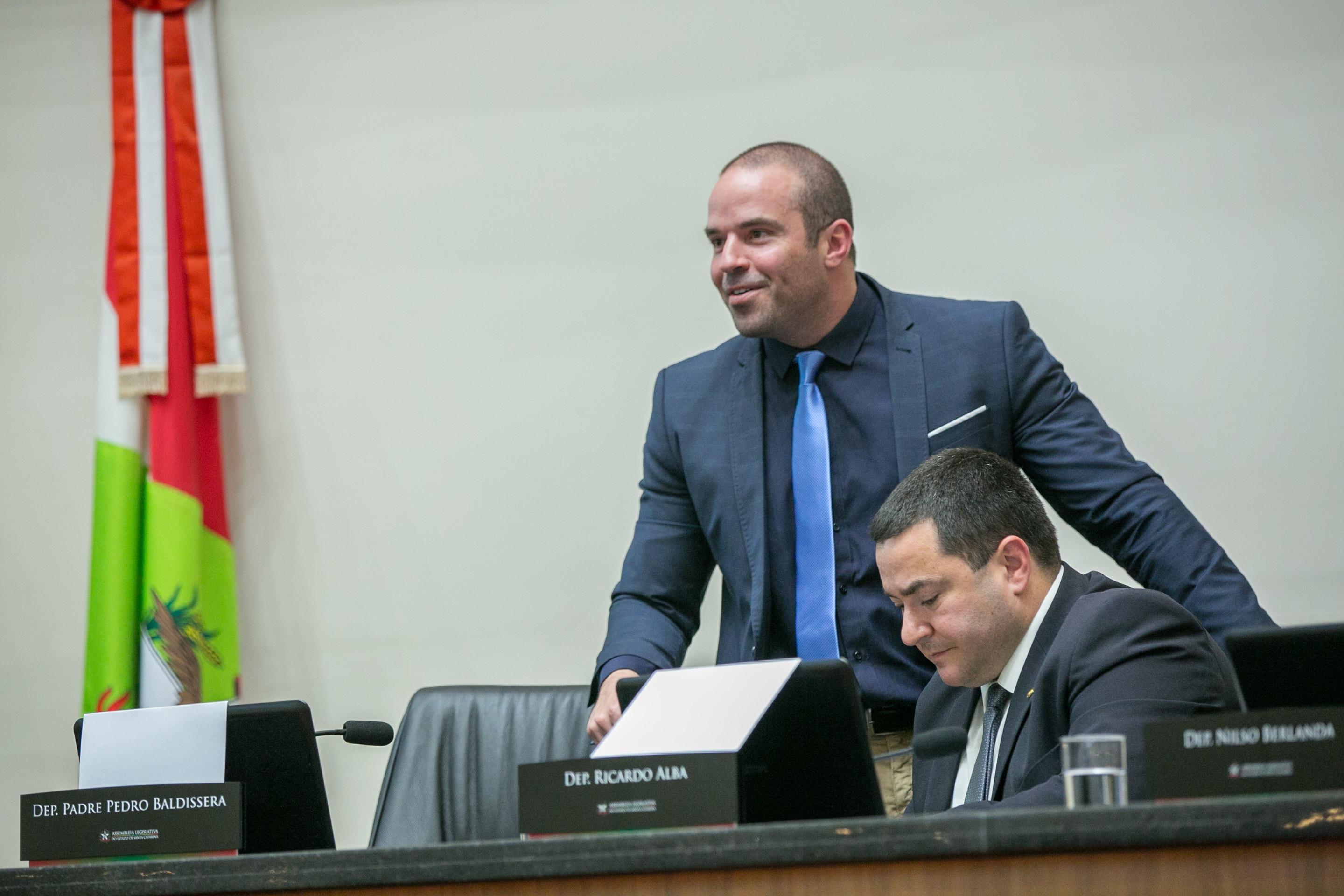 Deputado Jessé Lopes (PSL) e Deputado Ricardo Alba (PSL)