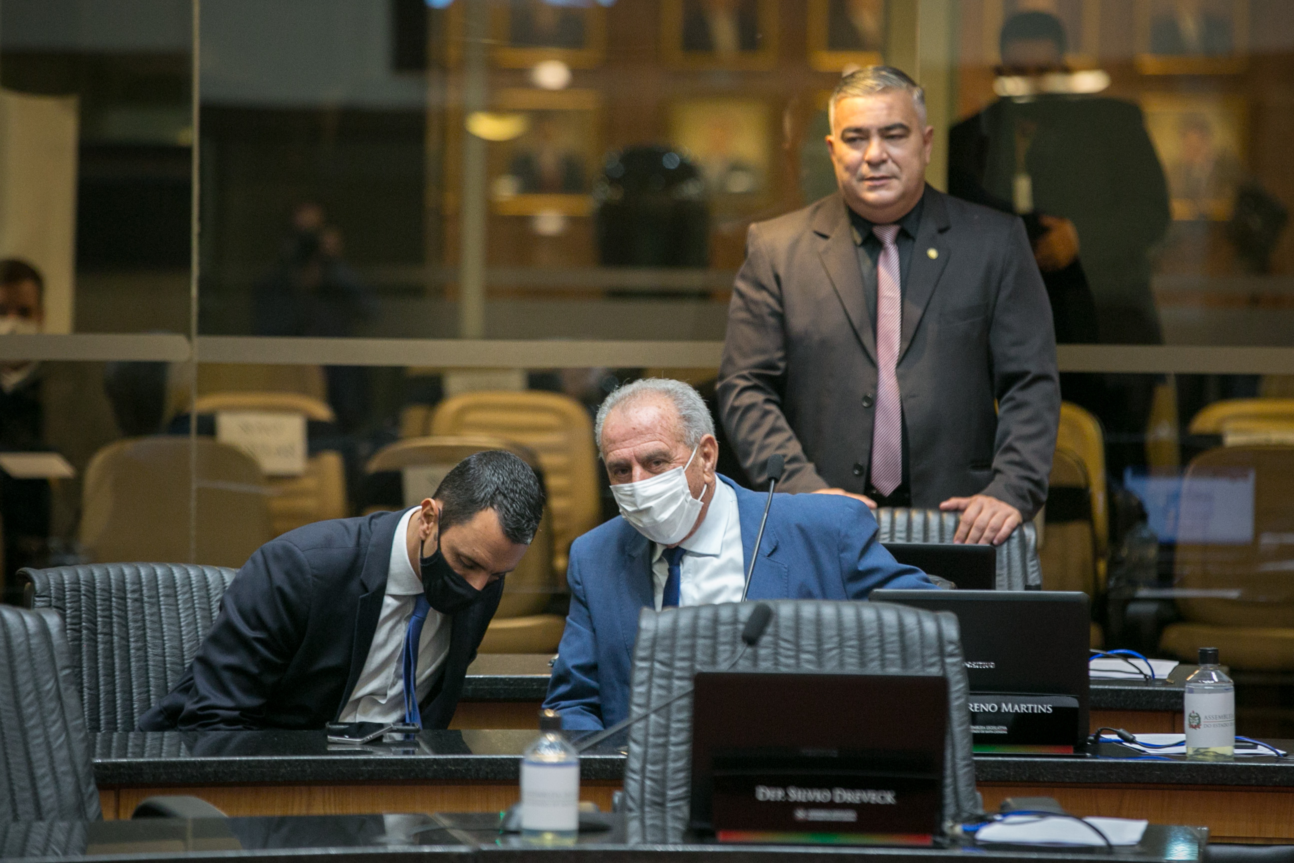 Deputado João Amin (PP) e Deputado Nazareno Martins (PSB)