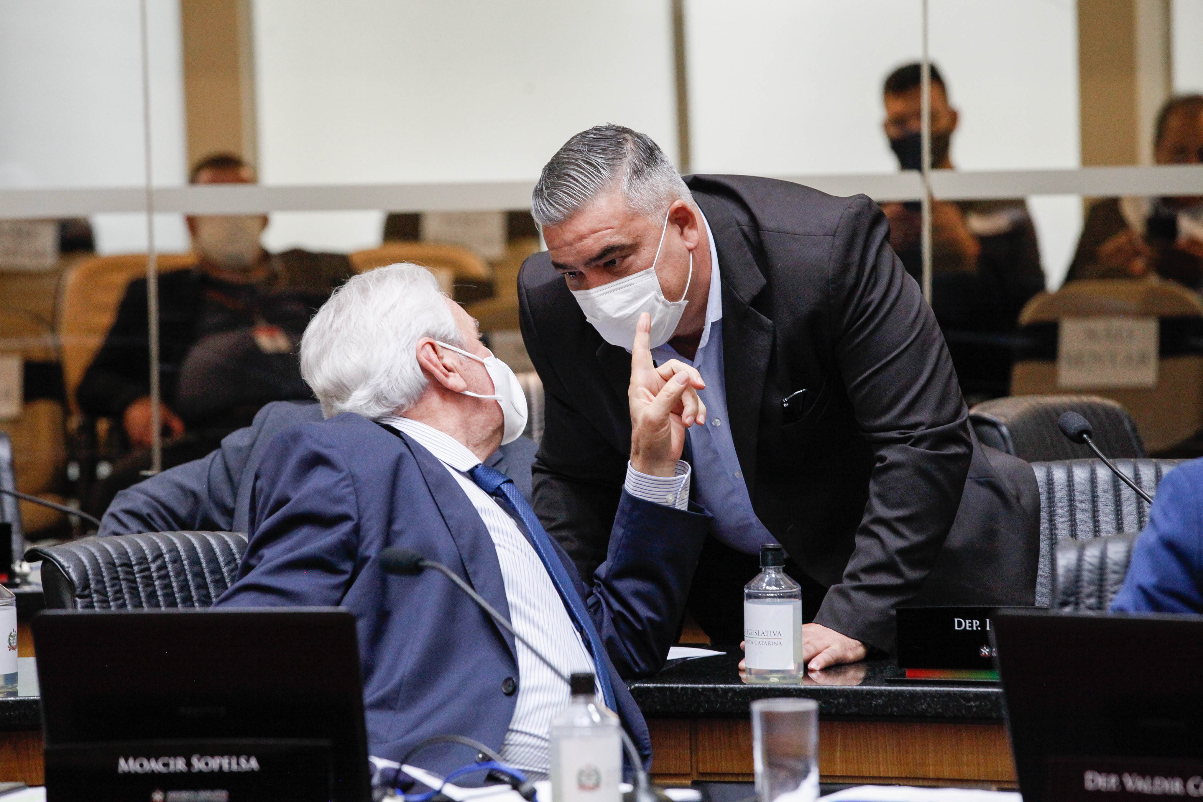 Deputado Moacir Sopelsa (MDB), Deputado Sargento Lima(PL)