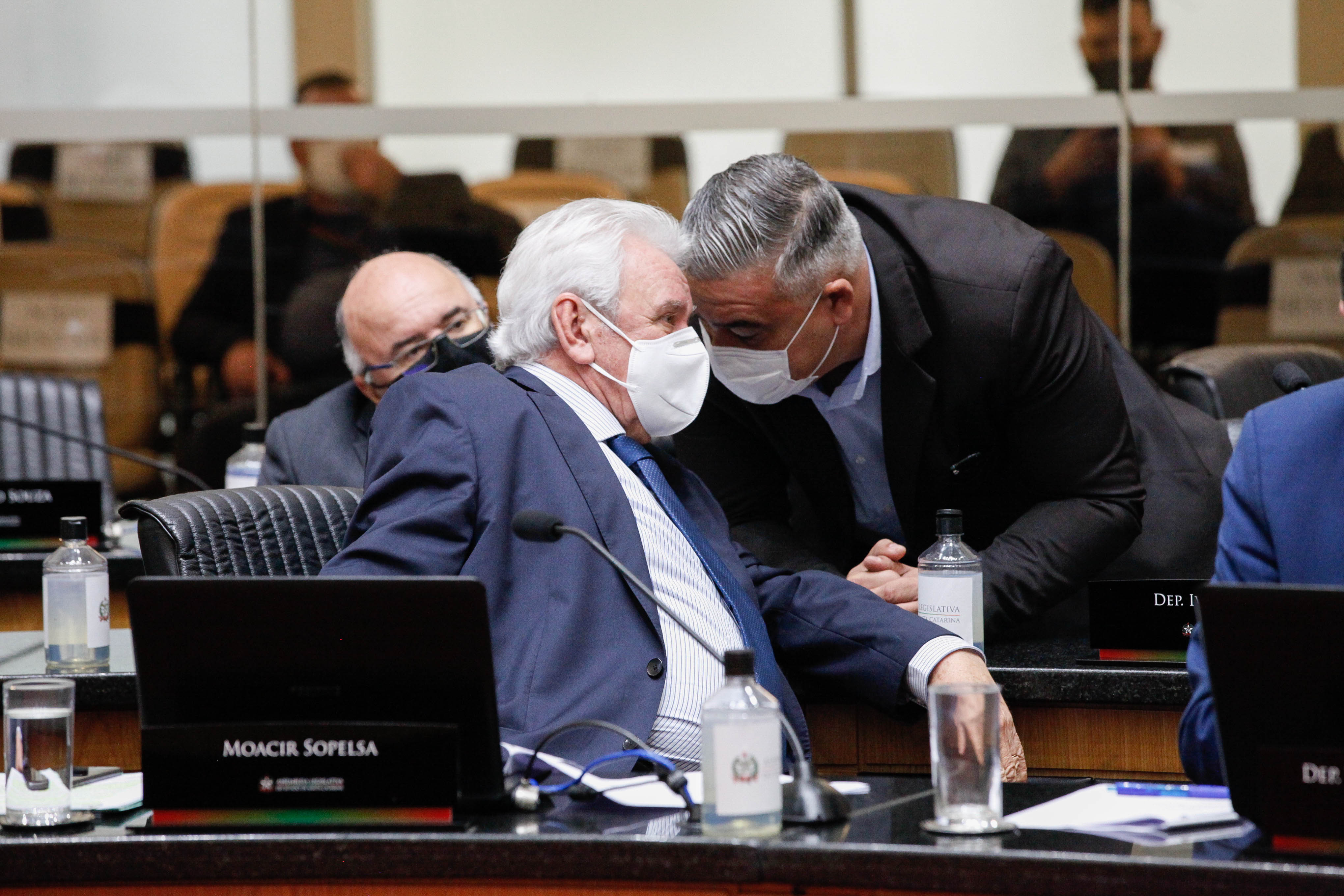 Deputado Moacir Sopelsa (MDB), Deputado Sargento Lima(PL)