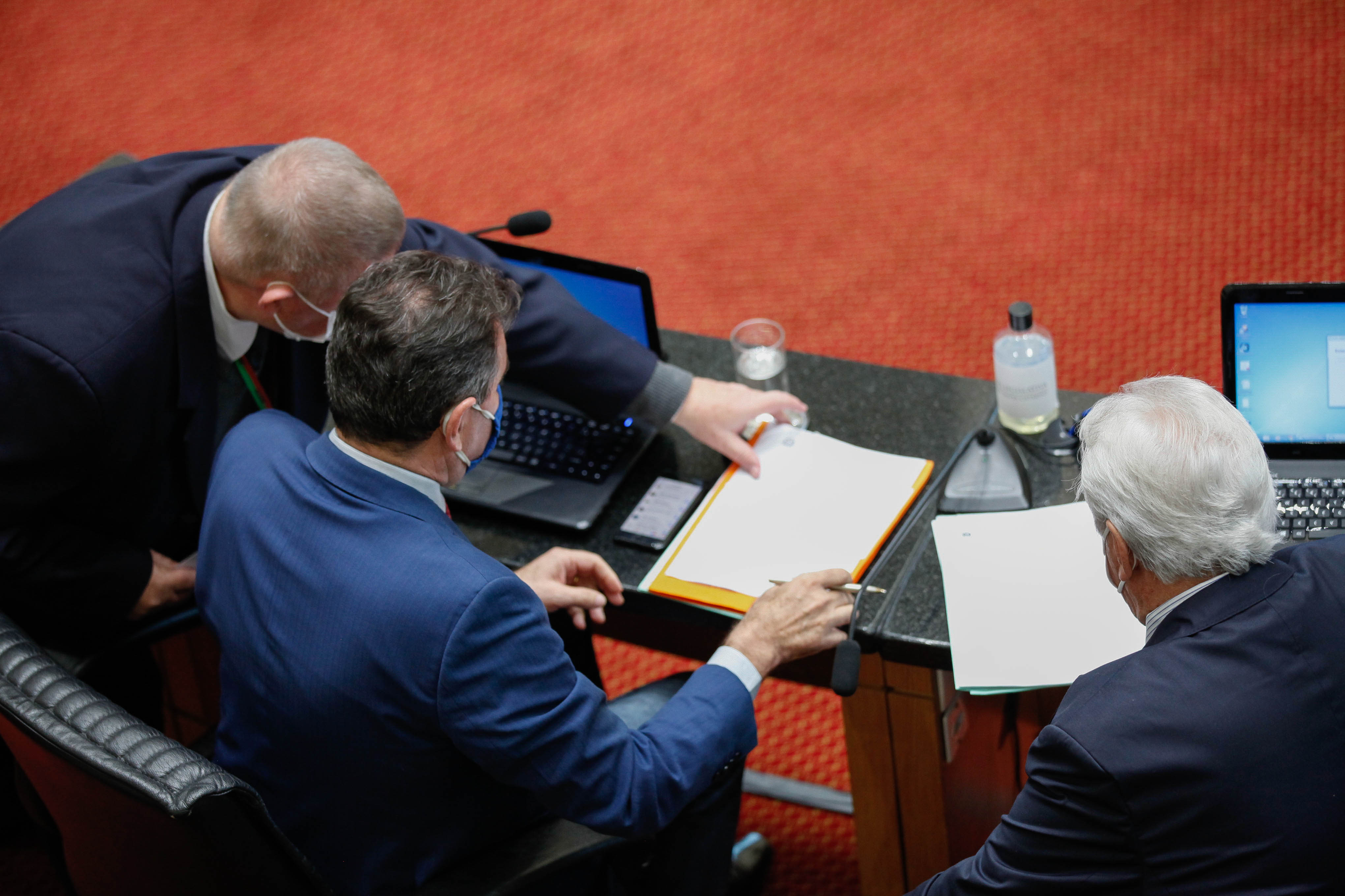 Deputado Valdir Cobalchini (MDB), Deputado Moacir Sopelsa (MDB)