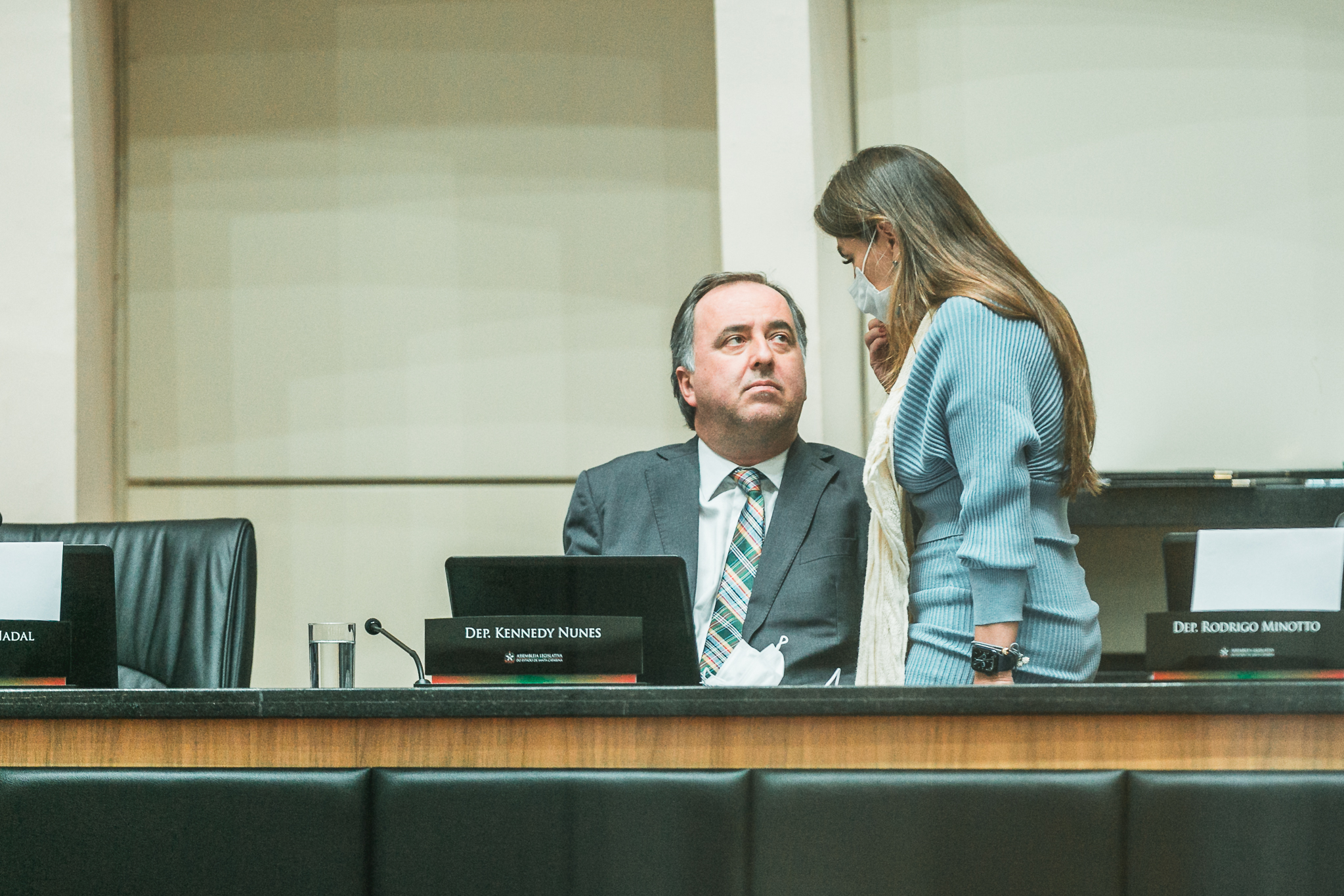 Deputado Kennedy Nunes (PSD) - Deputada Ana Paula da Silva (PDT)
