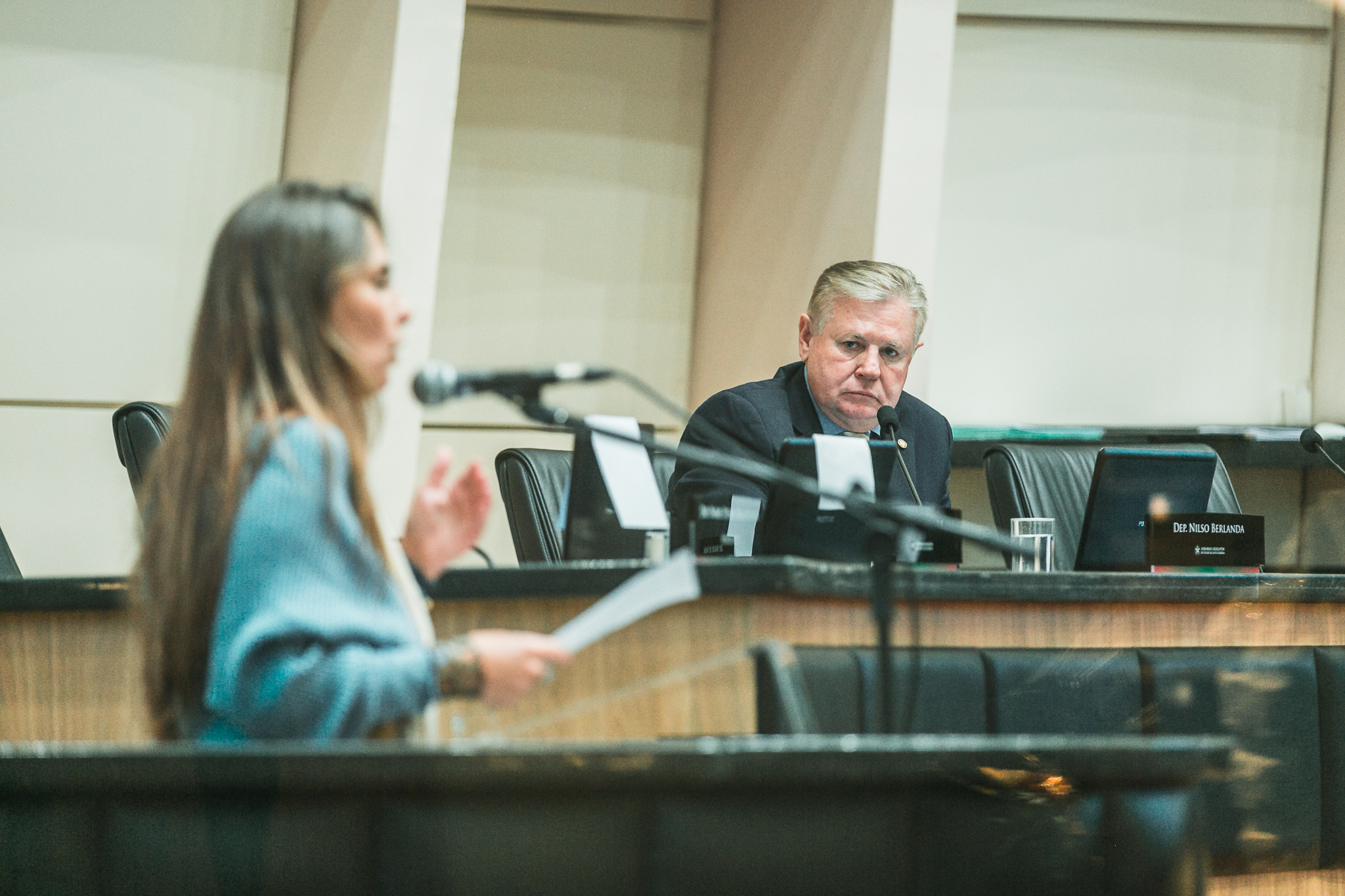 Deputado Nilso Berlanda (PL) - Deputada Ana Paula da Silva (PDT)
