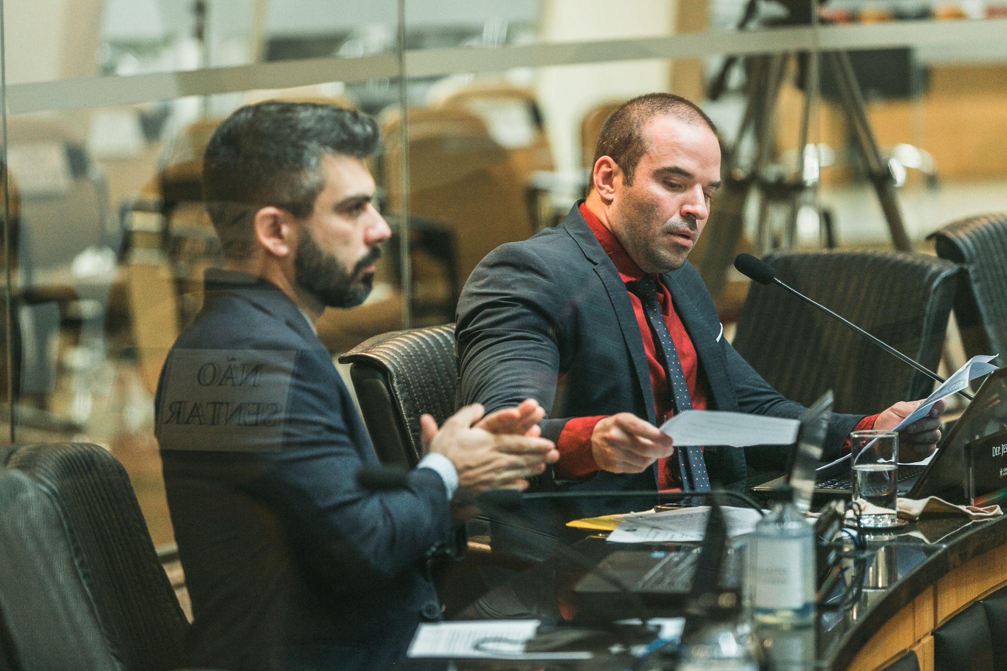 Deputado Bruno Souza (NOVO) - Deputado Jessé Lopes (PSL)