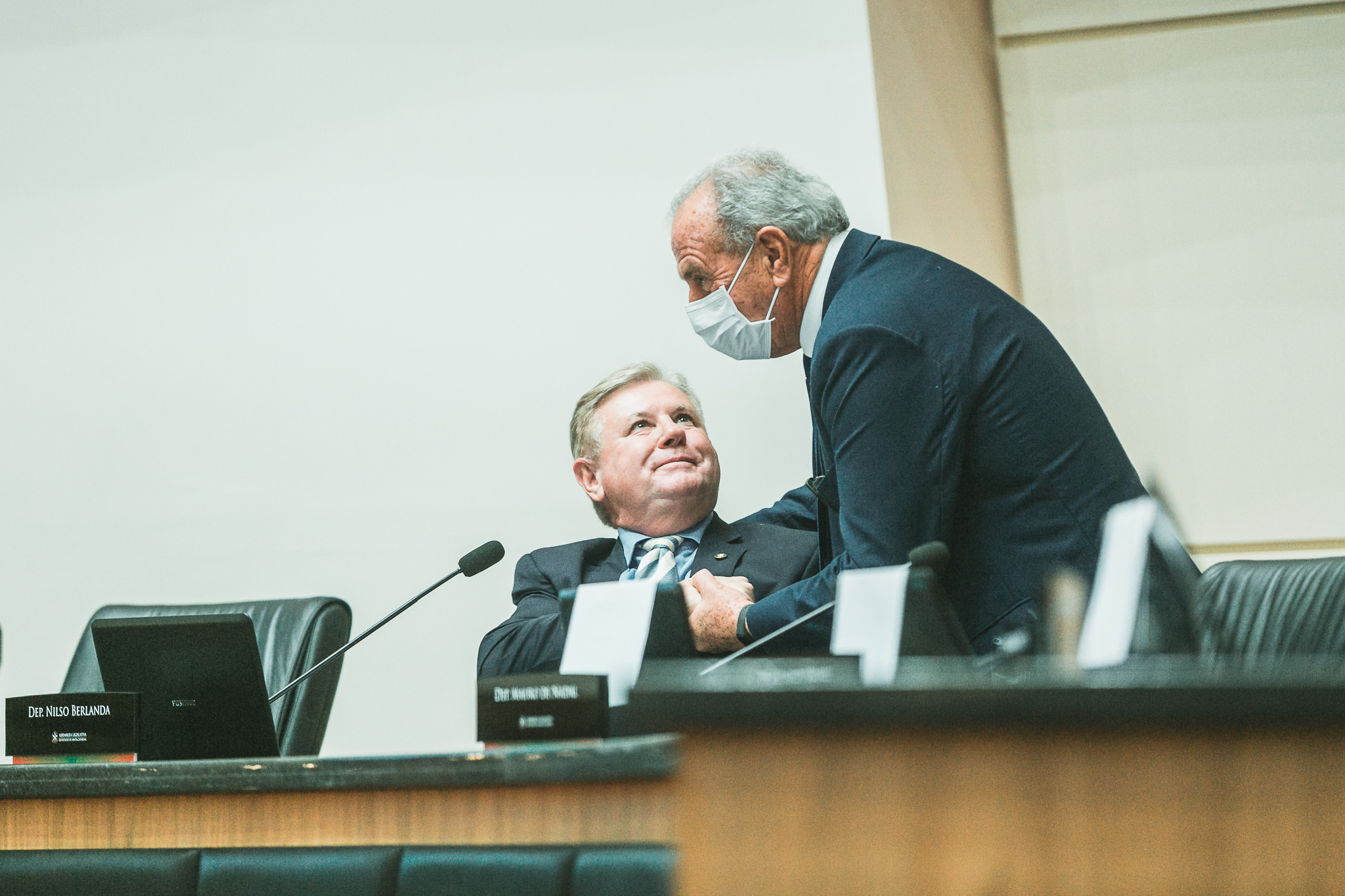 Deputado Nilso Berlanda (PL) - Deputado Nazareno Martins (PSB)