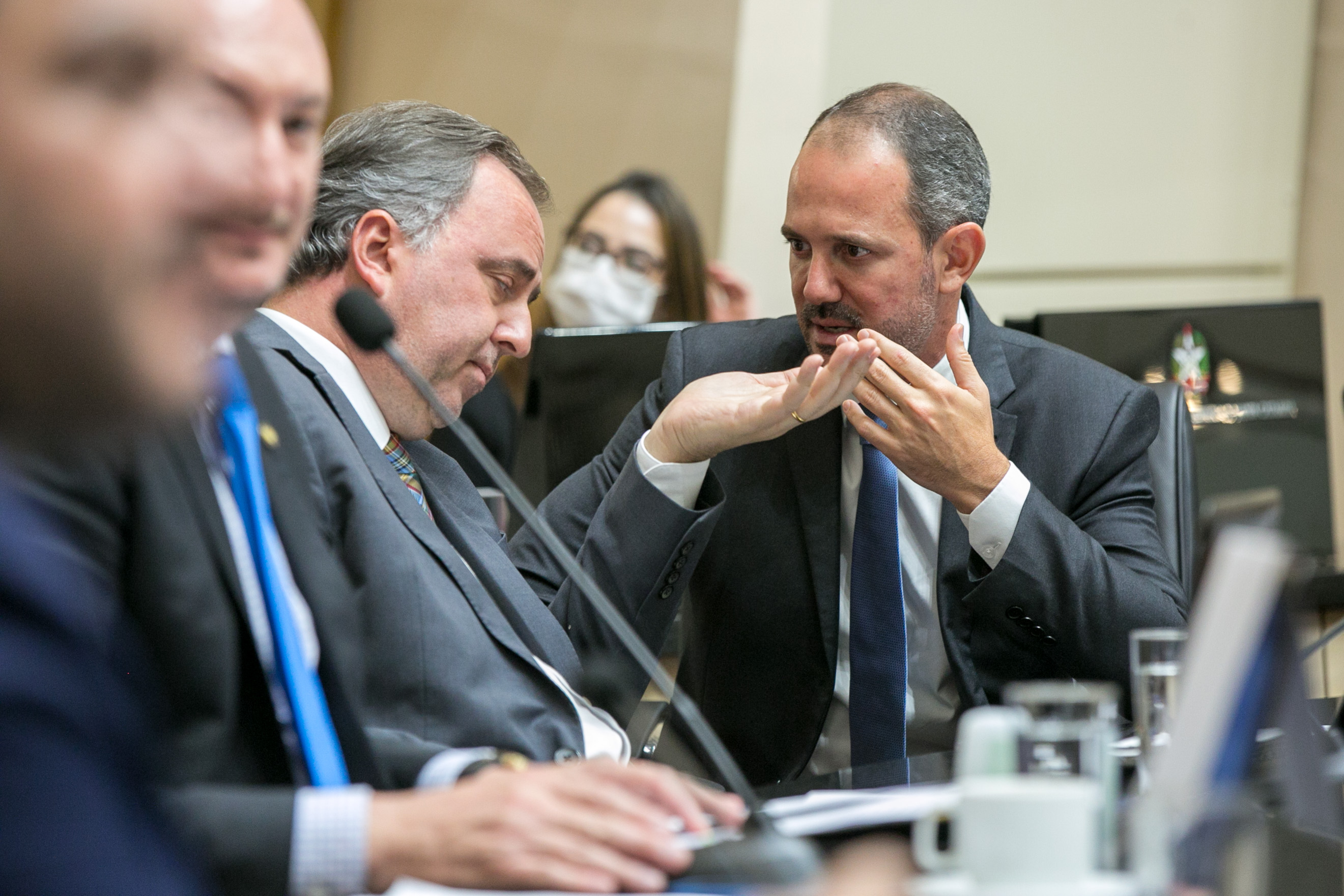 Deputado Kennedy Nunes (PSD) e Deputado Laércio Schuster (PSB)