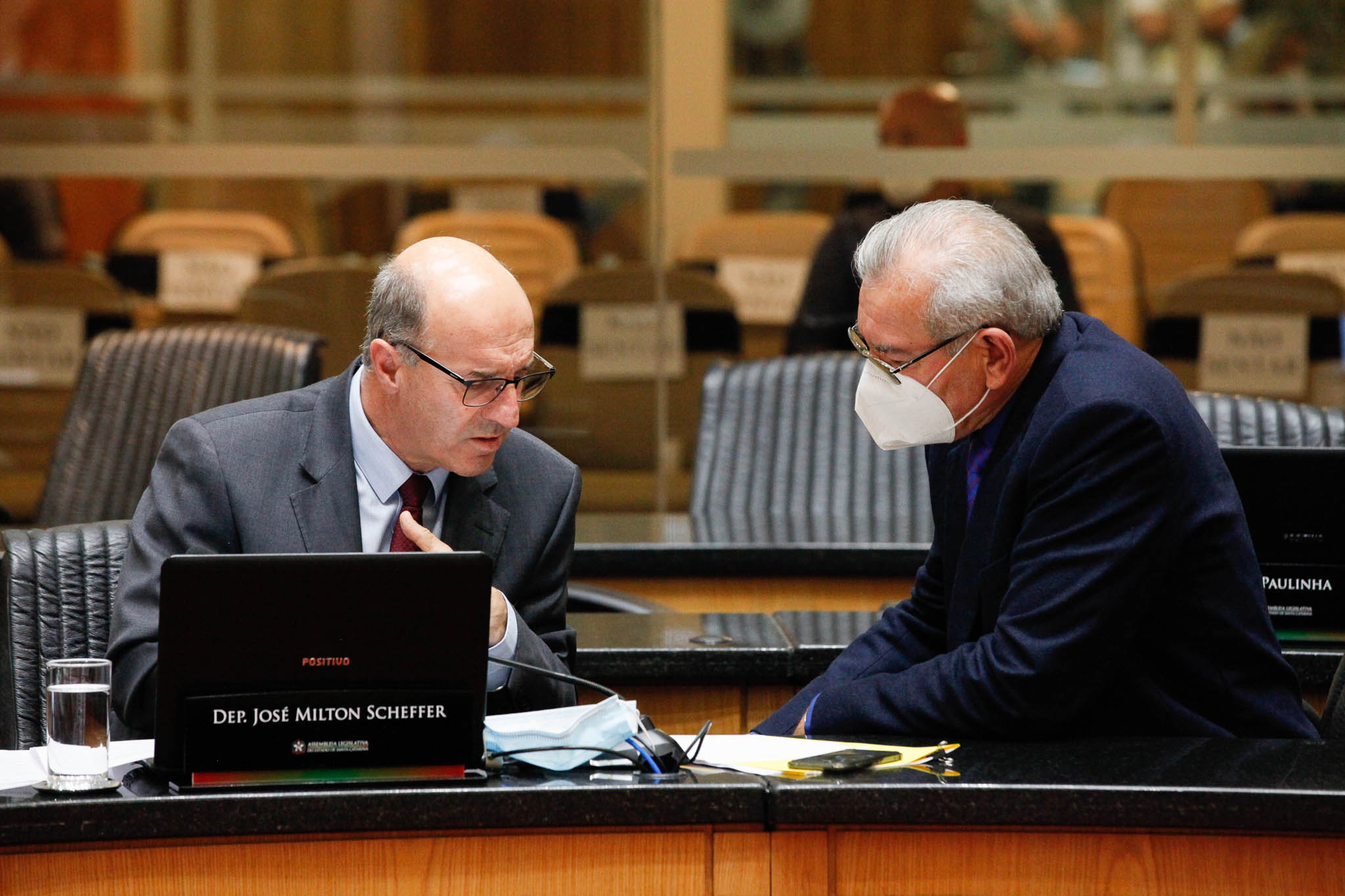 Deputado Milton Scheffer (PP), Deputado Silvio Dreveck (PP)