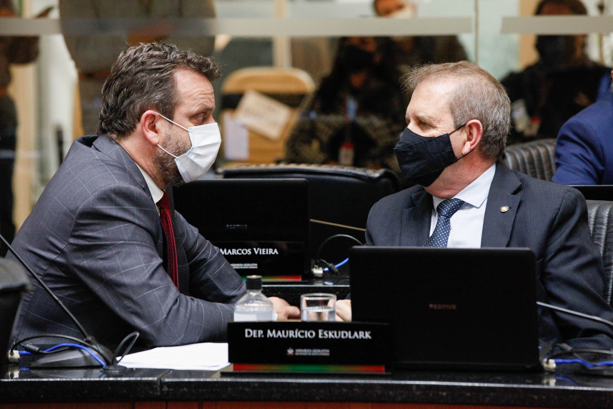 Deputado Jerry Comper (MDB), Deputado Maurício Eskudlark (PL)