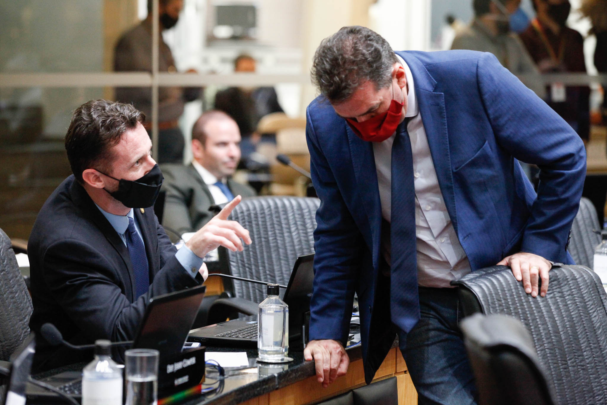 Deputado Fernando Krelling (MDB), Deputado Valdir Cobalchini (MDB)