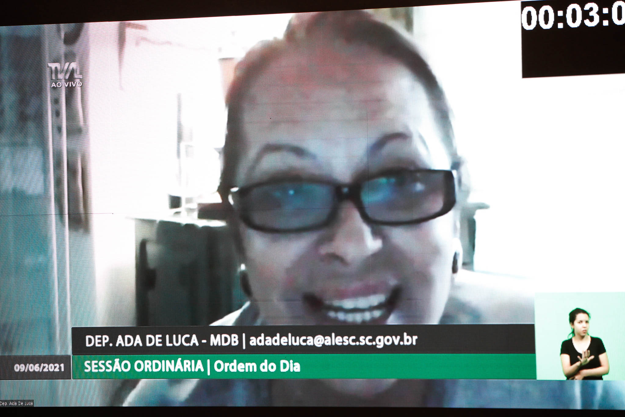 Deputada Ada Faraco de Luca (MDB)
