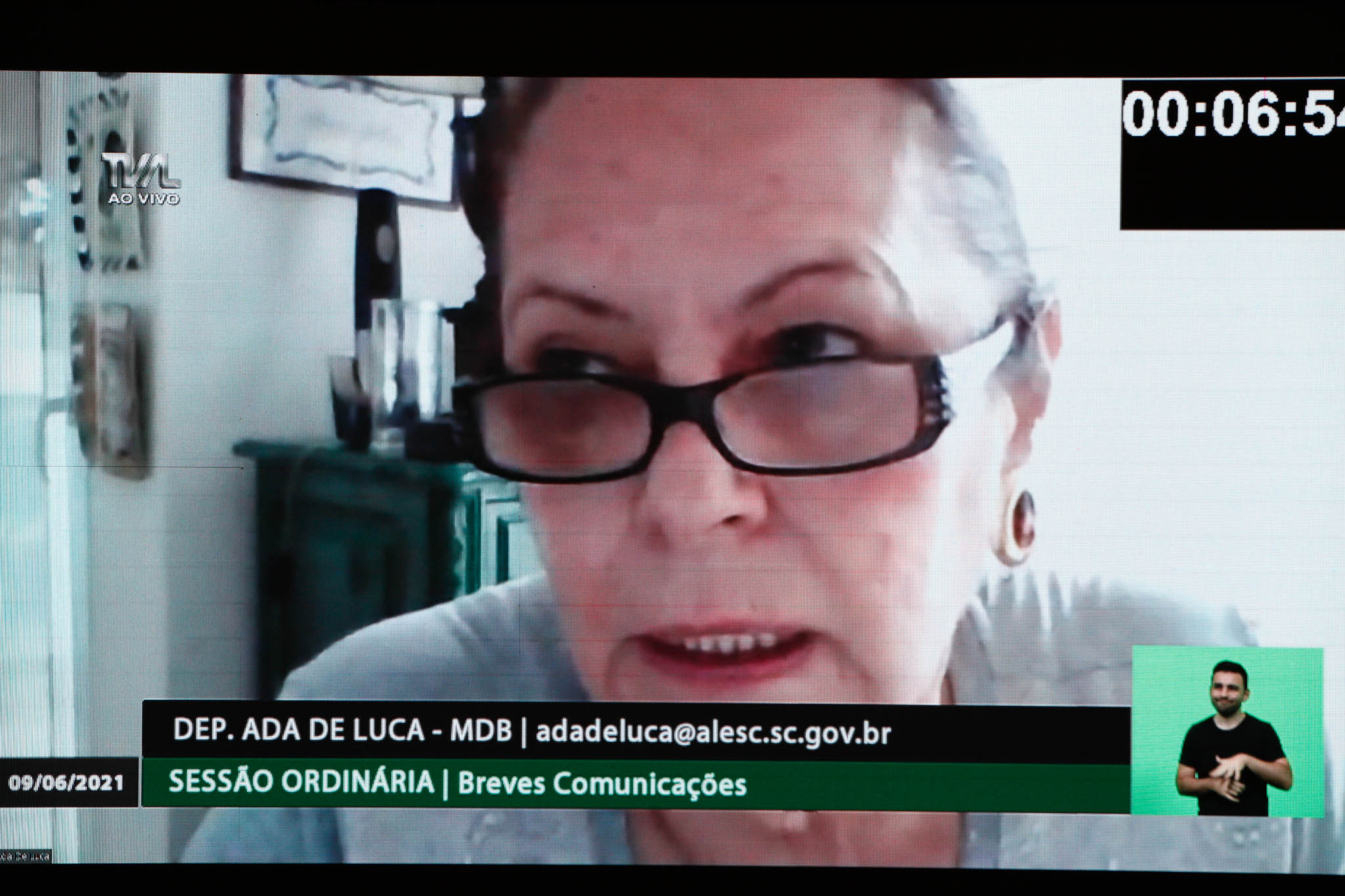 Deputada Ada Faraco de Luca (MDB)