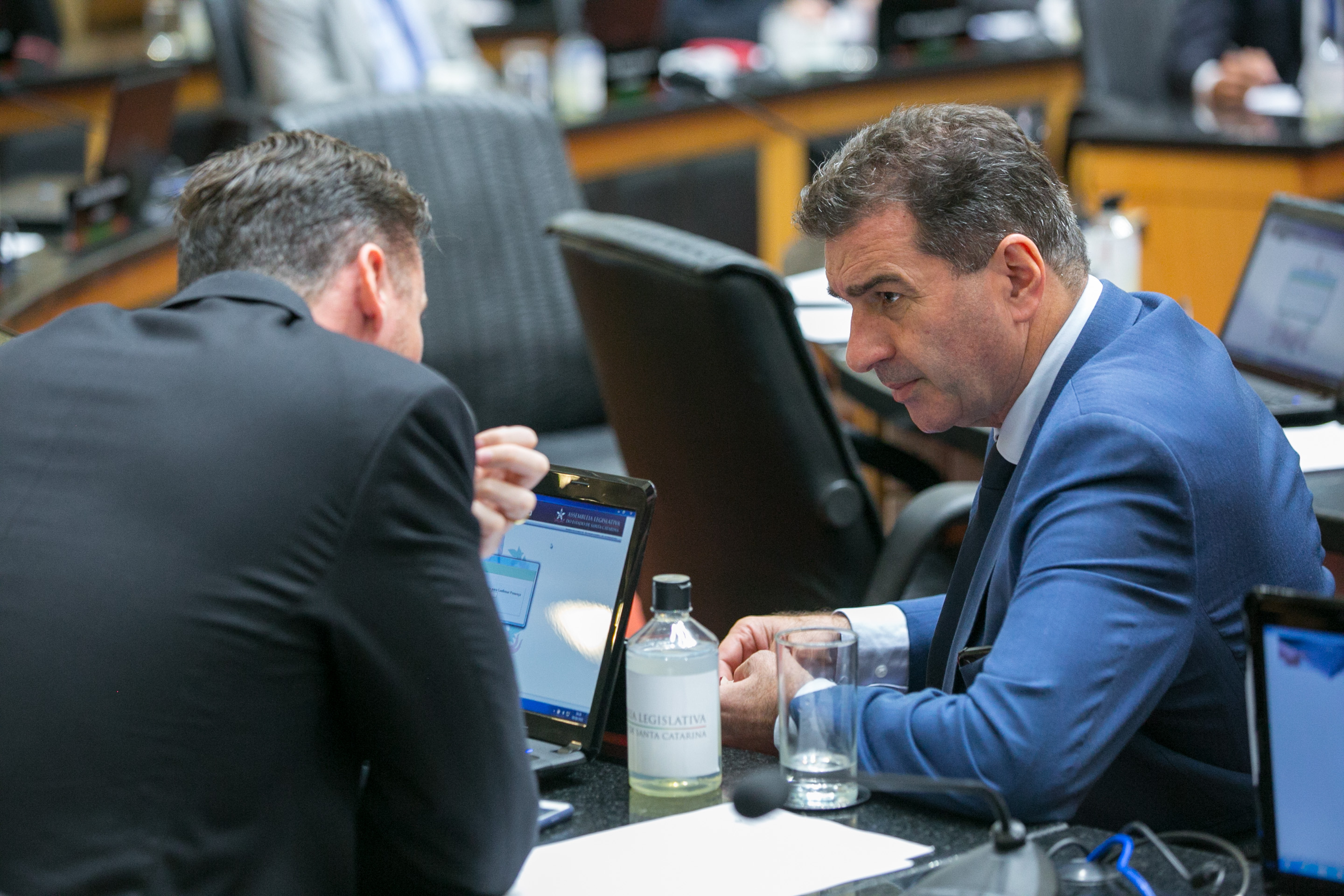 Deputado Fernando Krelling (MDB) e Deputado Valdir Cobalchini (MDB)
