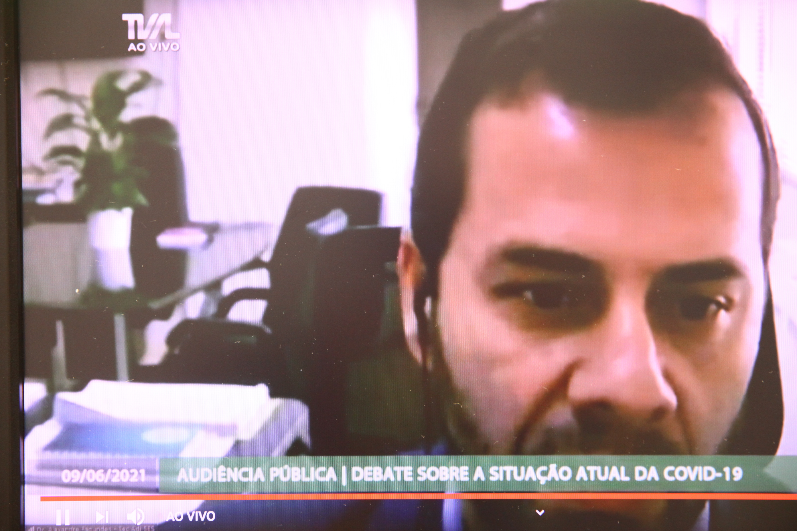Comissão de Saúde - A situação atual no combate à pandemia do Covid-19 e a compra de insumos