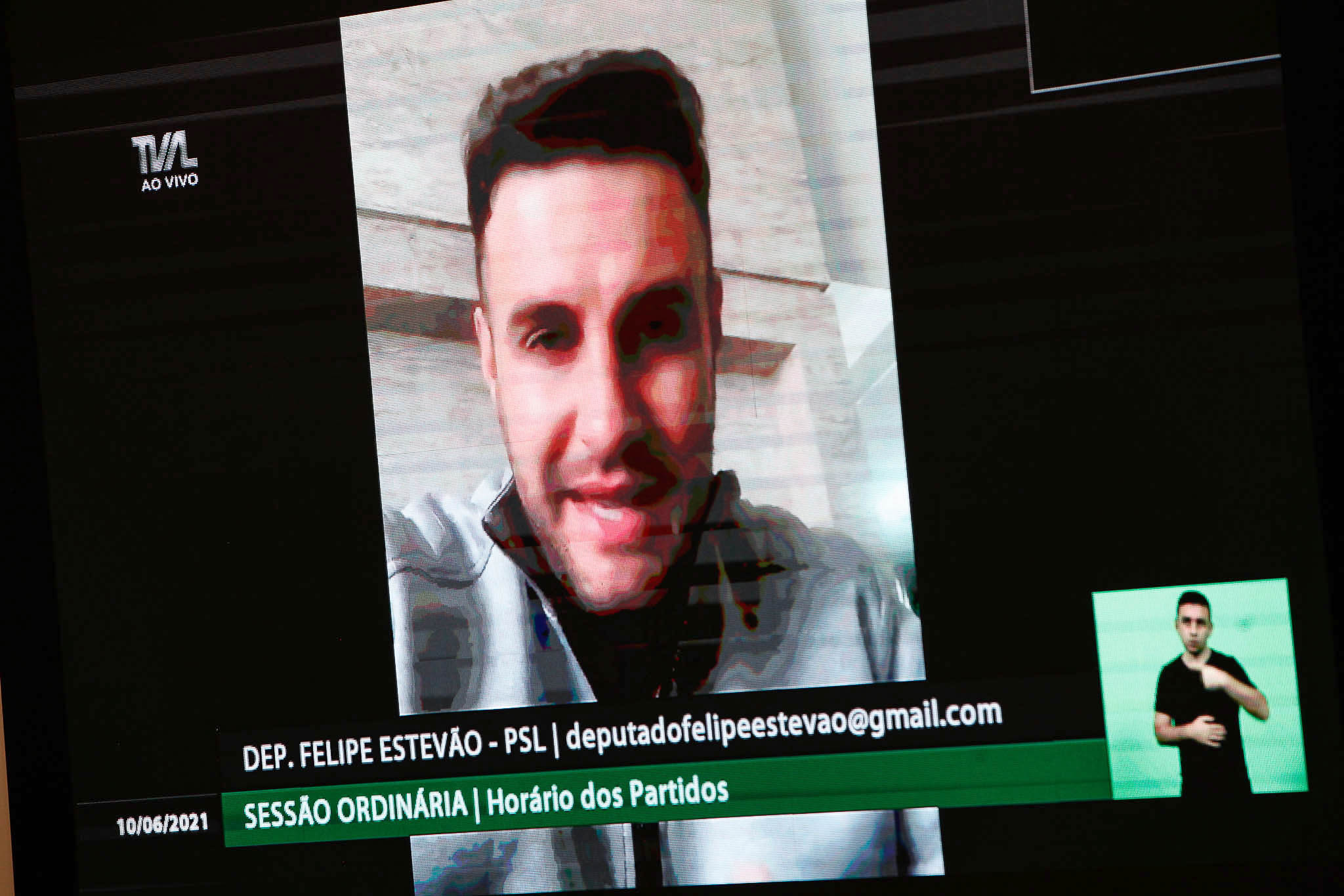 Deputado Felipe Estevão (PSL)