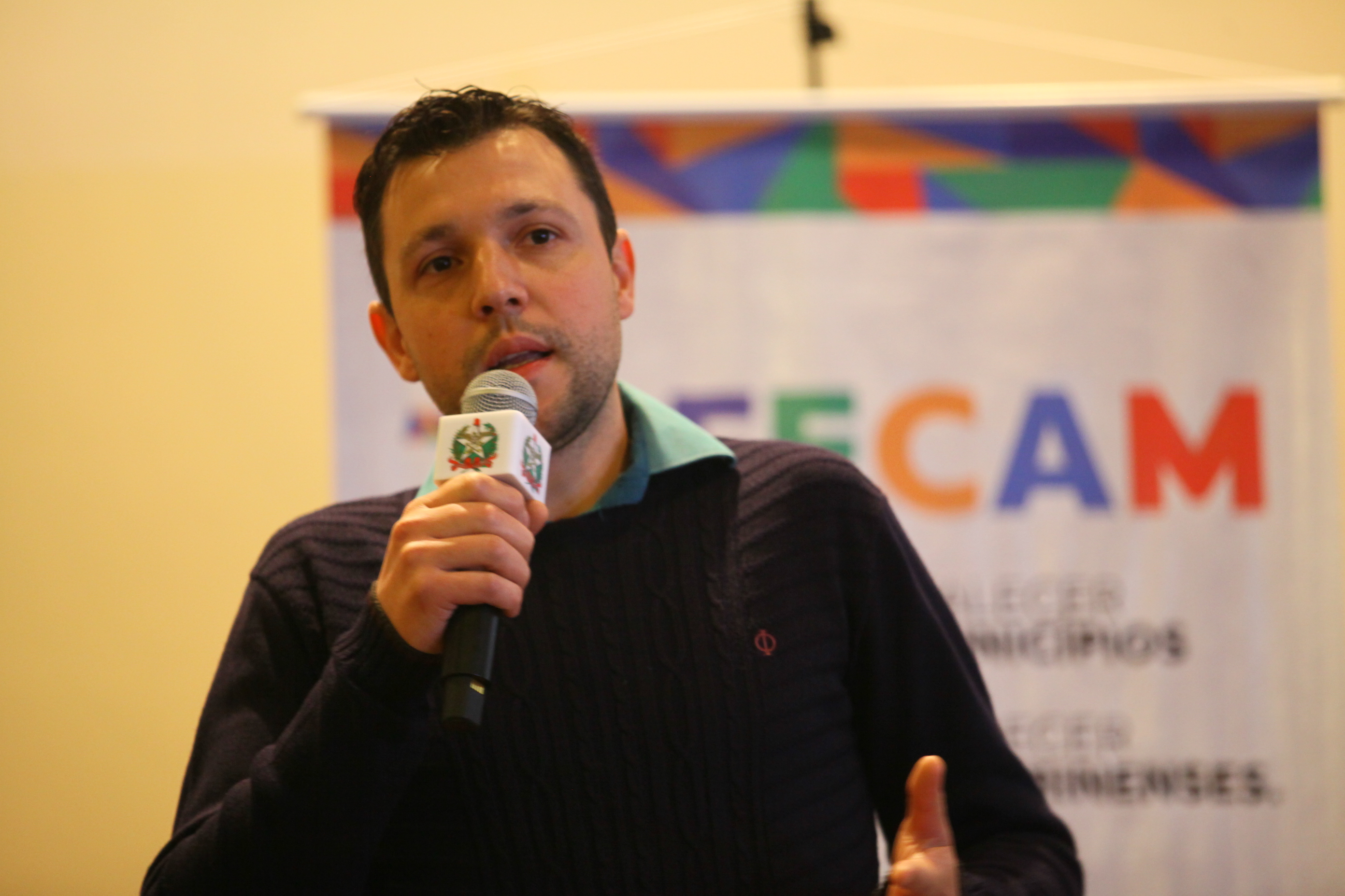 Fórum Estadual Municípios Lixo Zero.Rodrigo Simon (Campos Novos Sustentável)