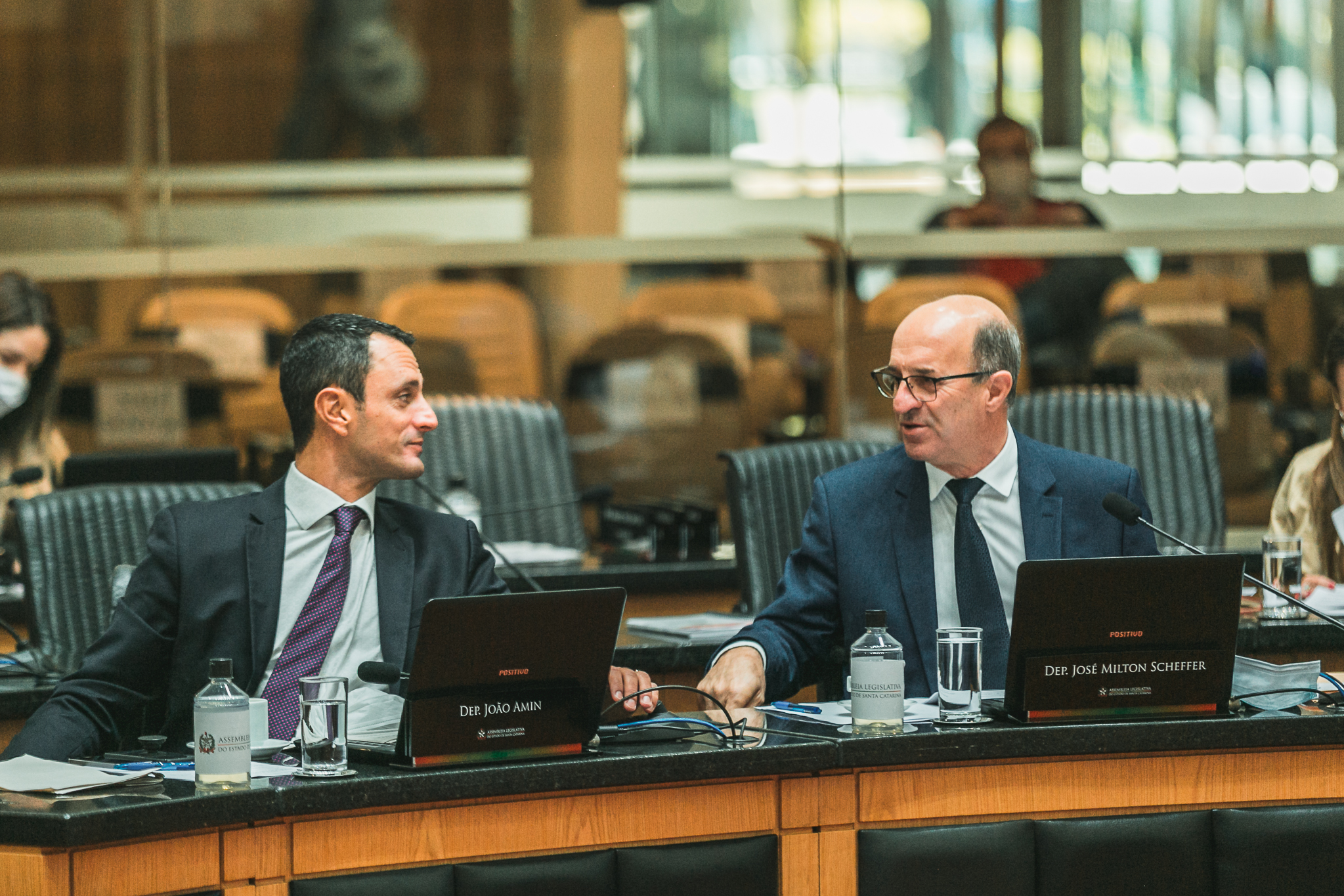 Deputado João Amin (PP) - Deputado José Milton Scheffer (PP)