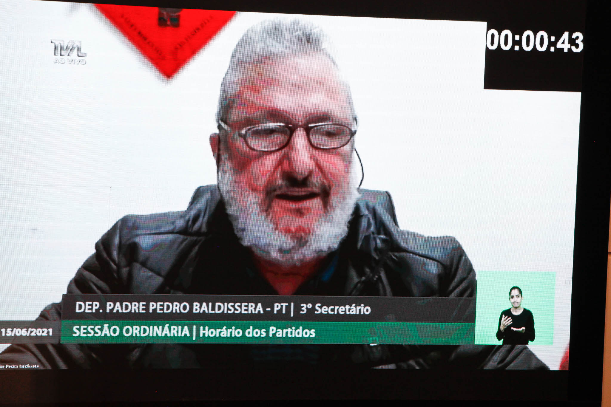 Deputado Padre Pedro Baldisera (PT)
