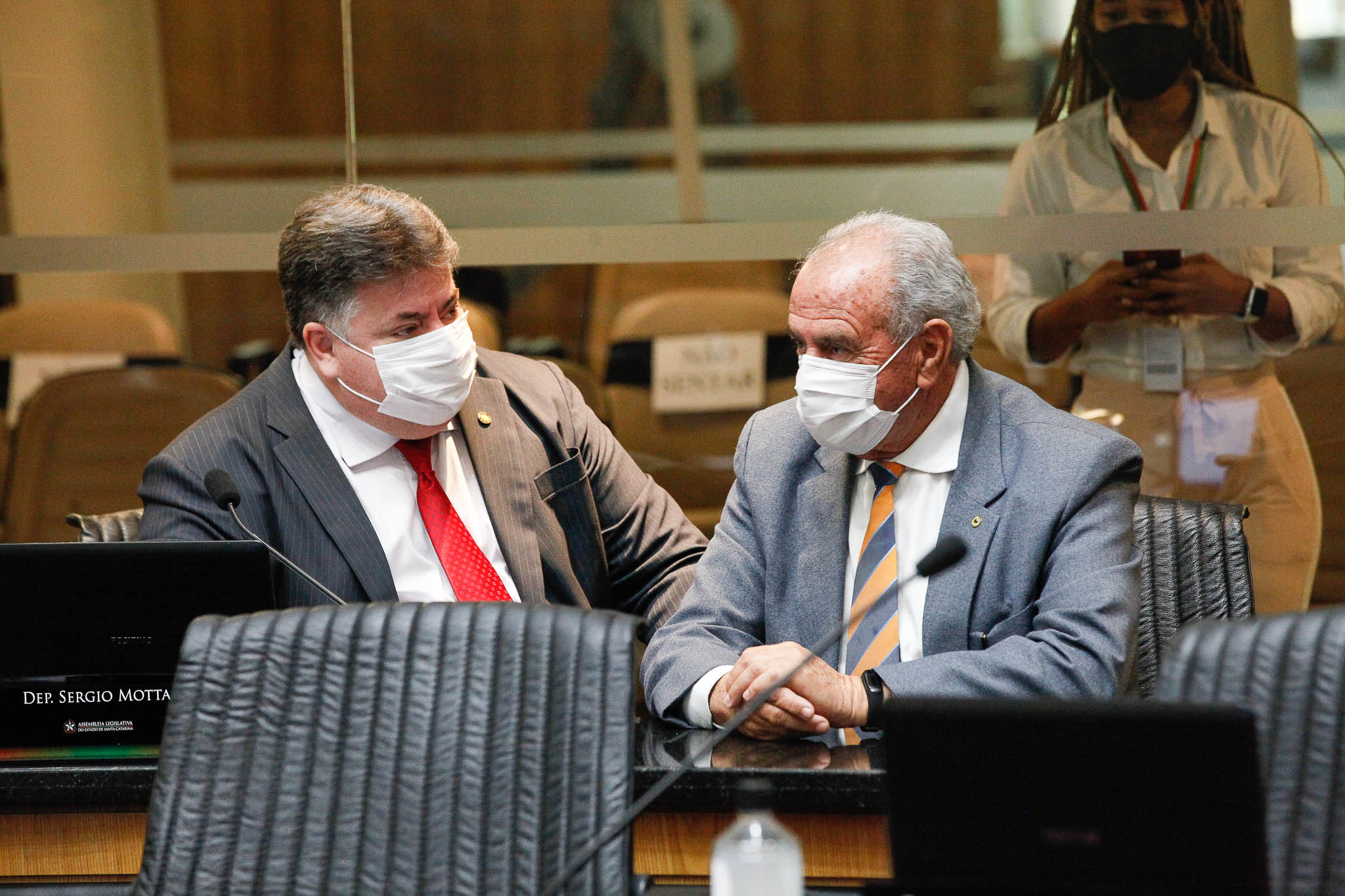 Deputado Sérgio Motta (PRB), Deputado Nazareno Martins (PSB)