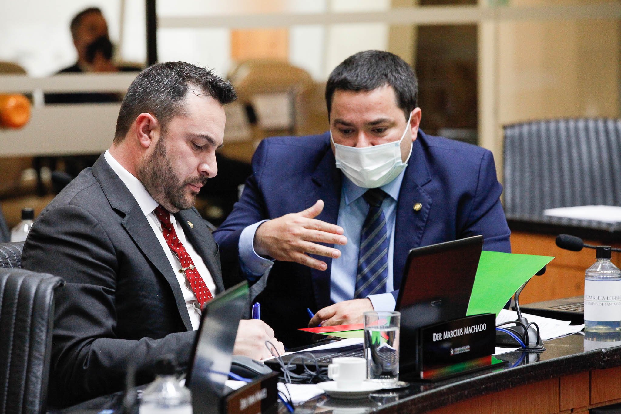 Deputado Marcius Machado (PL), Deputado Ricardo Alba (PSL)