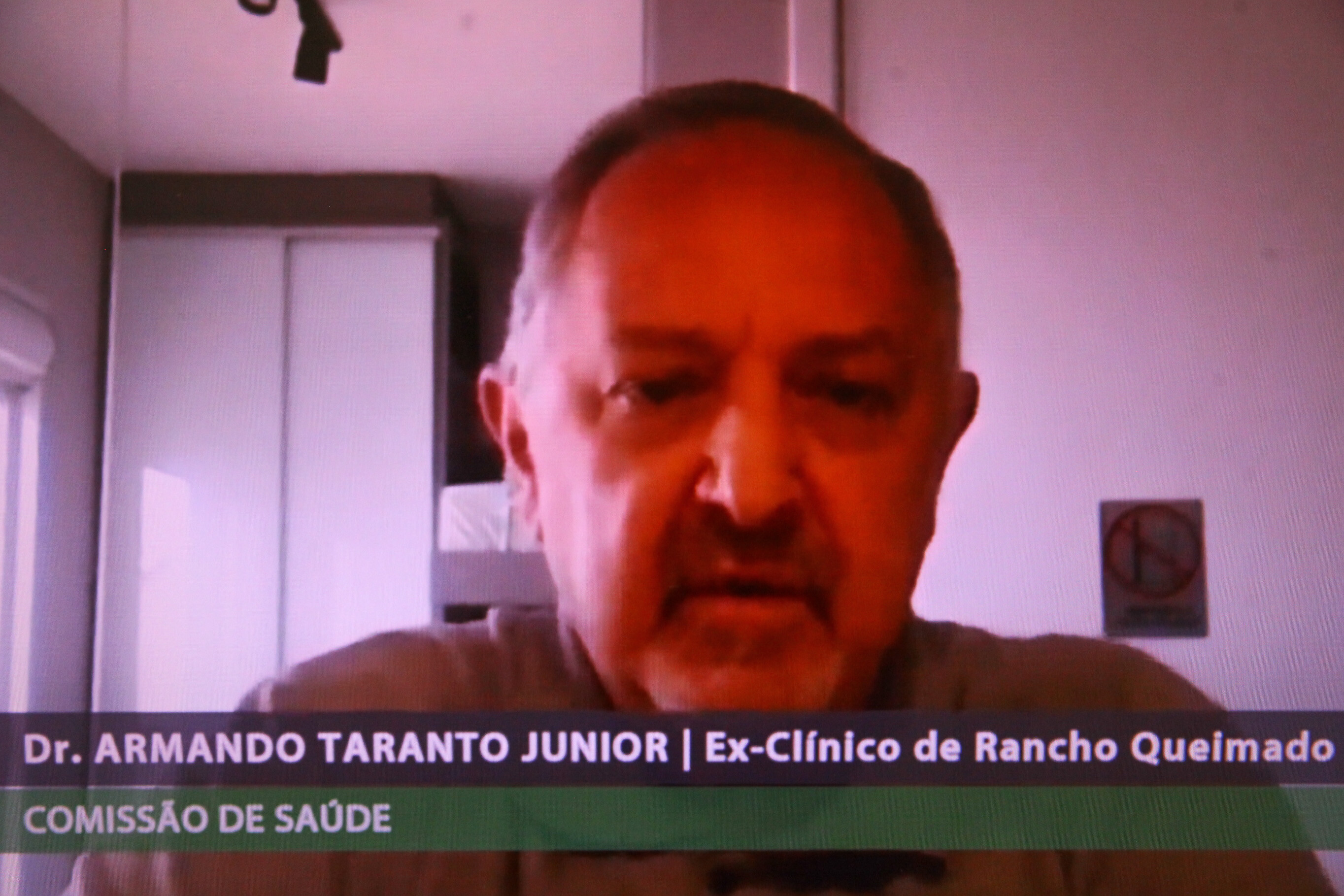Médico Armando Taranto Junior defendeu medicação imediata de pacientes com teste positivo para Covid-19
