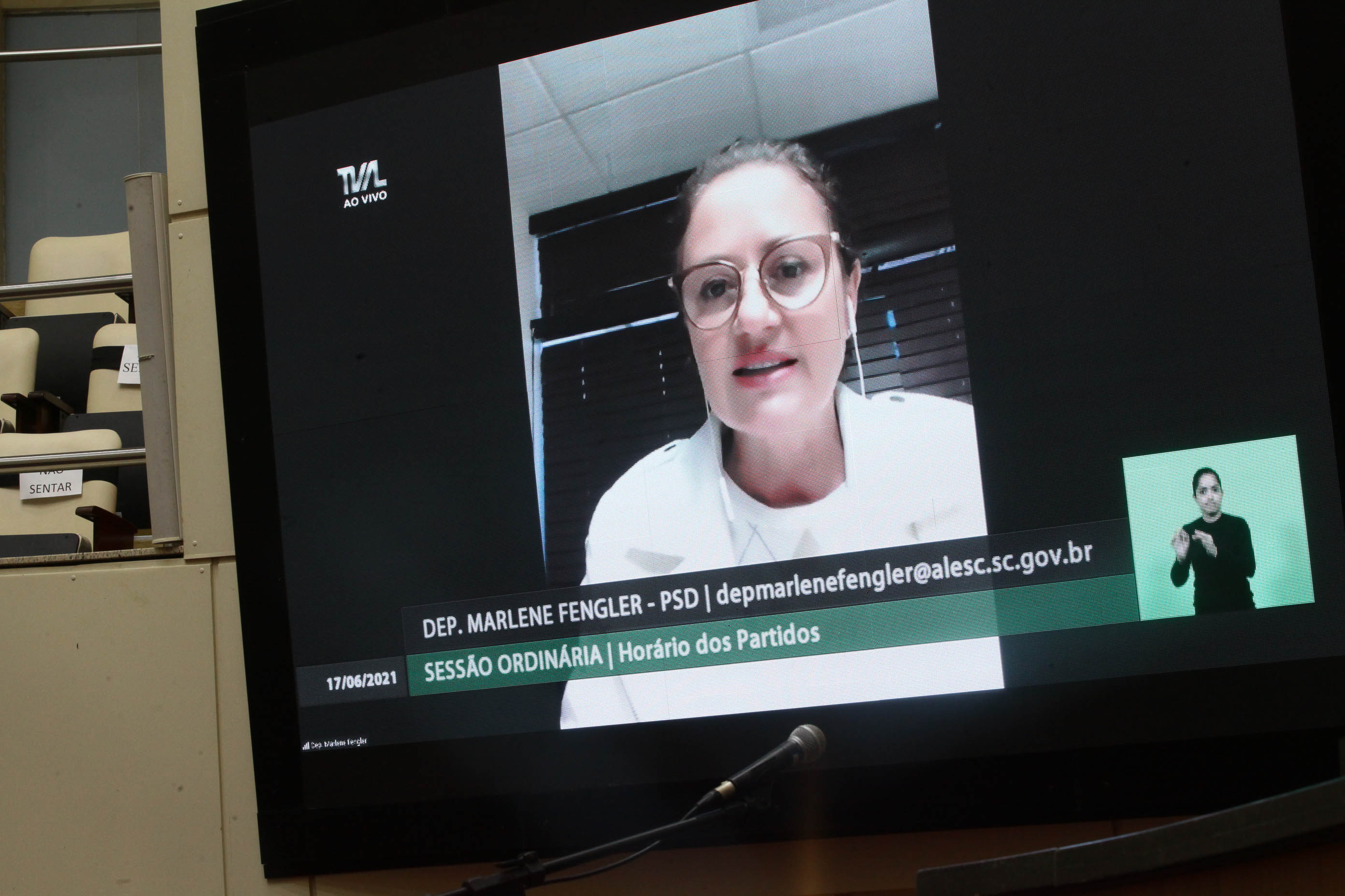 Sessão Ordinária- Deputada Marlene Fengler (PSD)