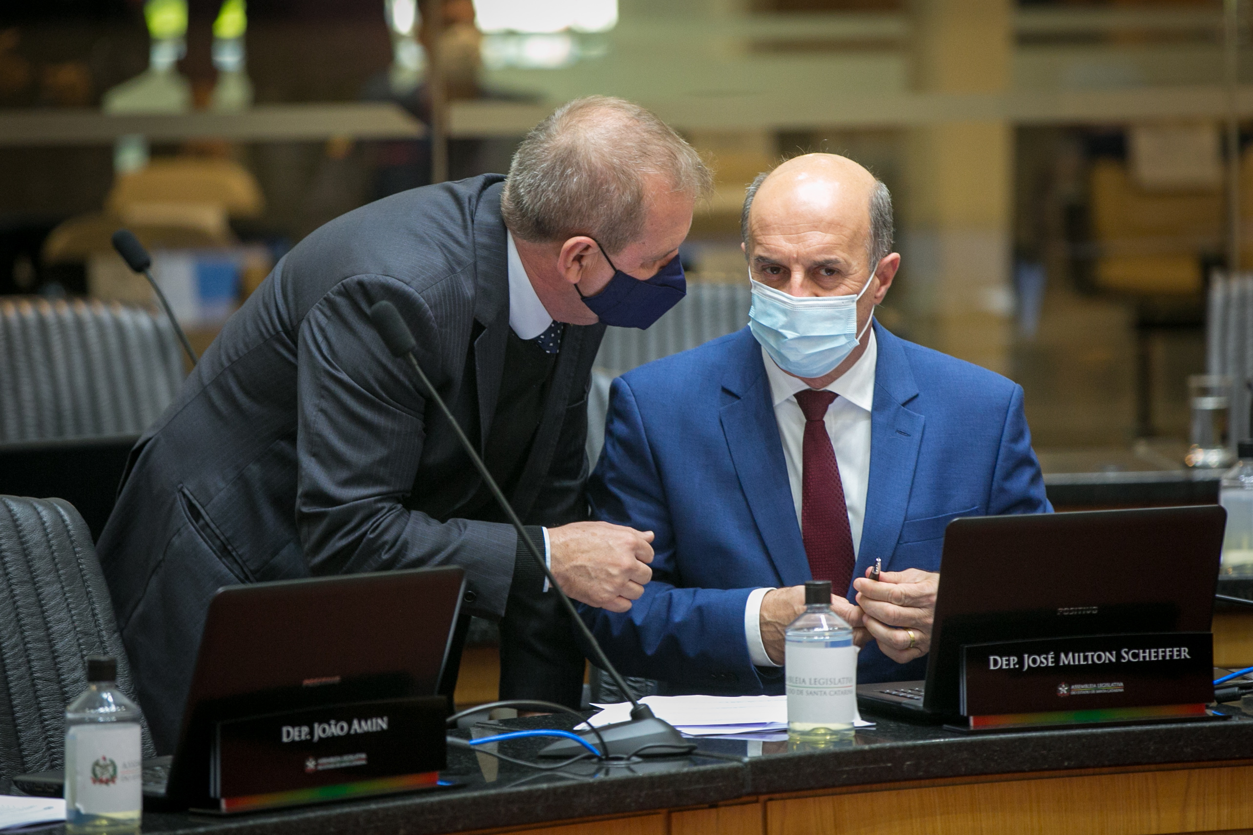 Deputado Maurício Eskudlark (PL) e Deputado José Milton Scheffer (PP)