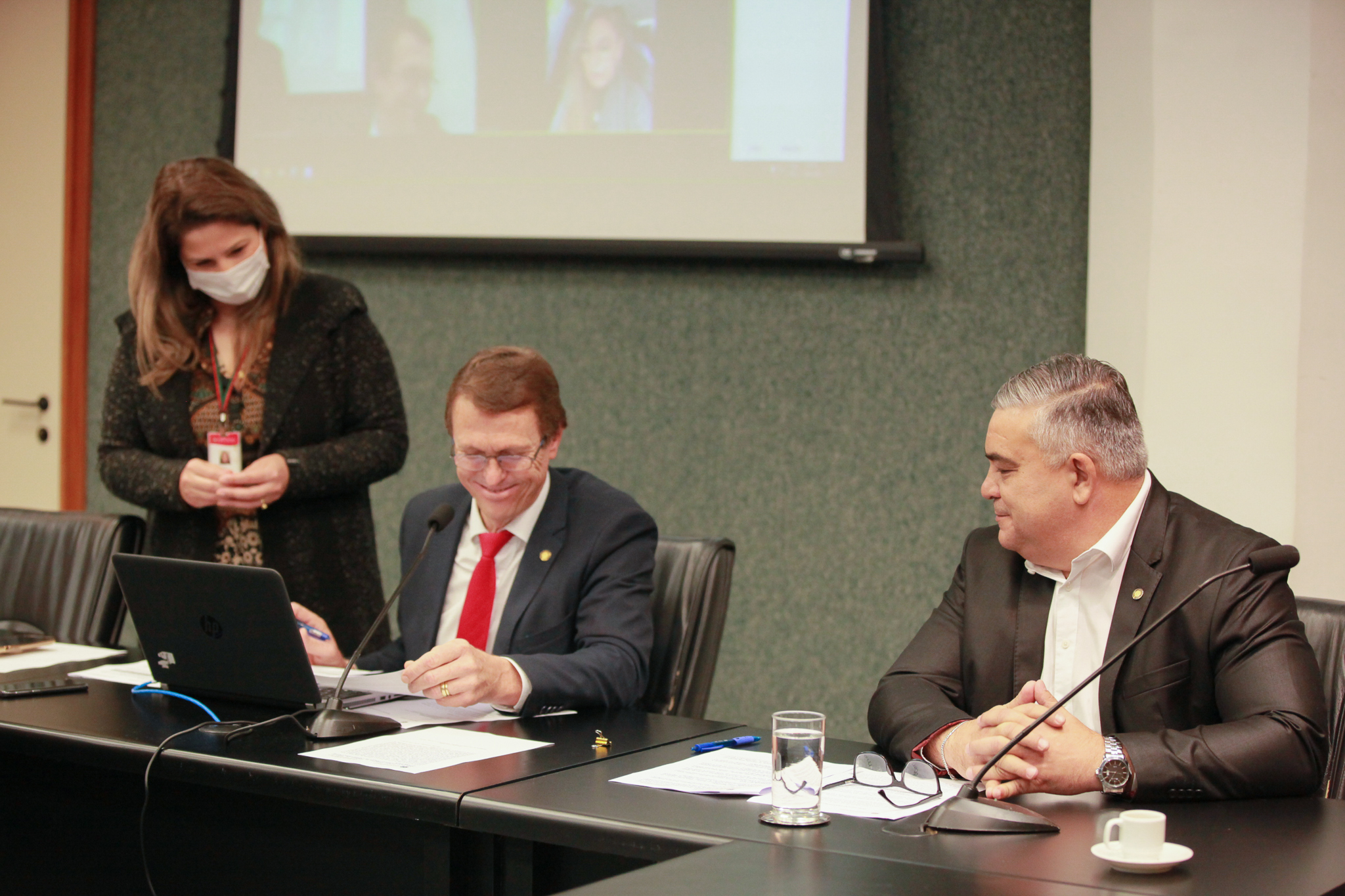 Deputado Volnei Weber (MDB) - Deputado Sargento Lima(PL)