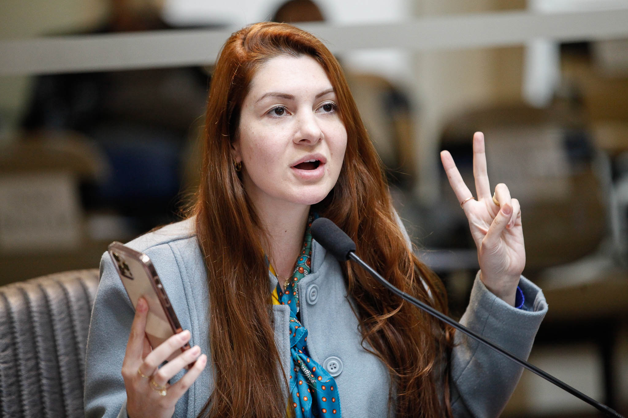 Deputada Ana Caroline Campagnolo (PSL)