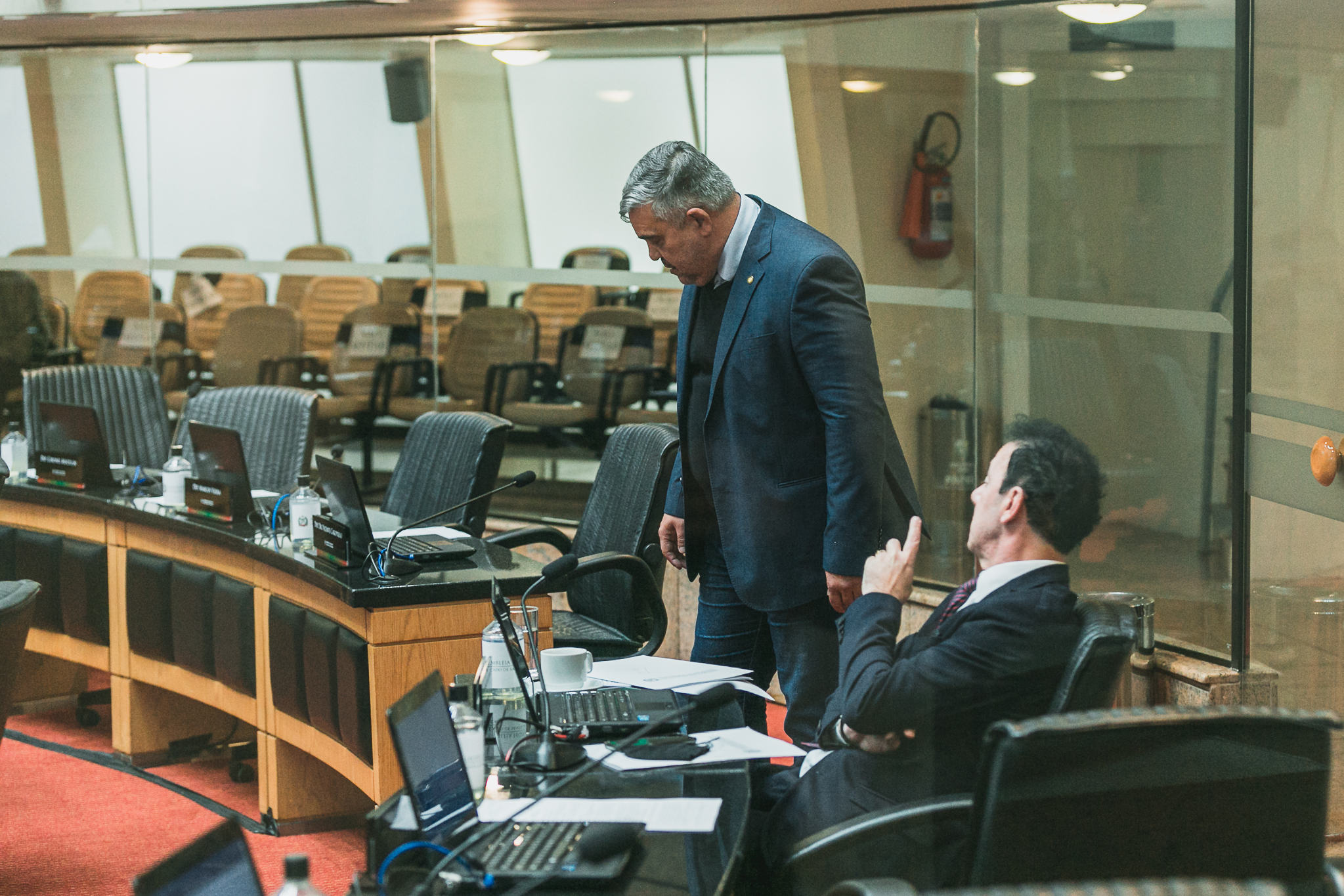 Deputado Ismael Santos (PSD) - Deputado Sargento Lima(PL)