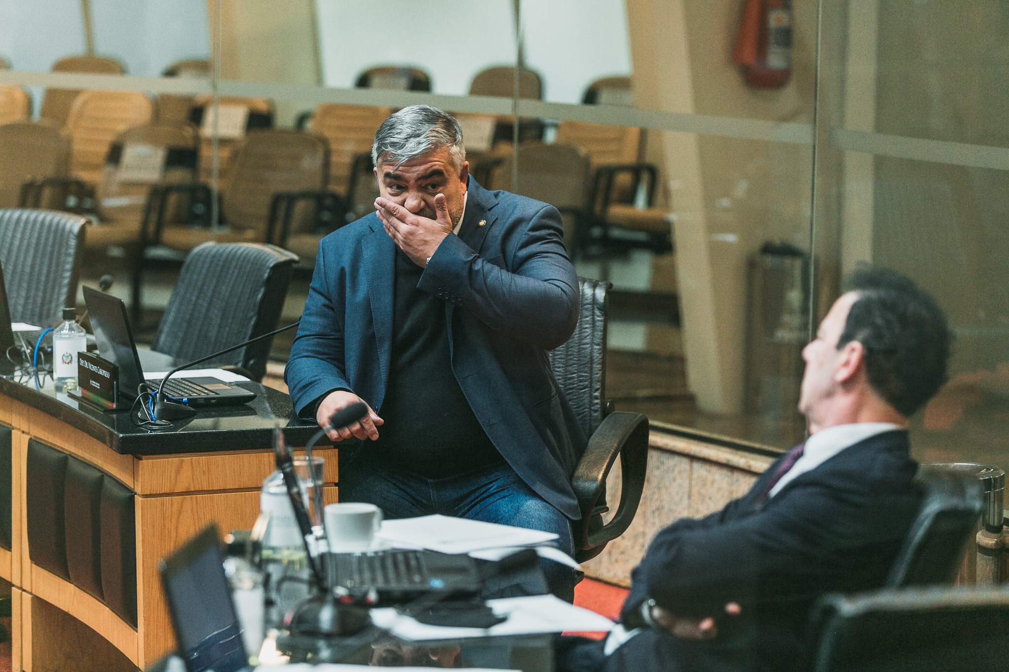 Deputado Sargento Lima(PL) -  Deputado Ismael Santos (PSD)