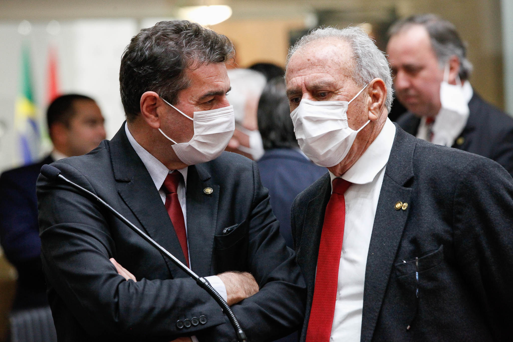 Deputado Valdir Cobalchini (MDB), Deputado Nazareno Martins (PSB)