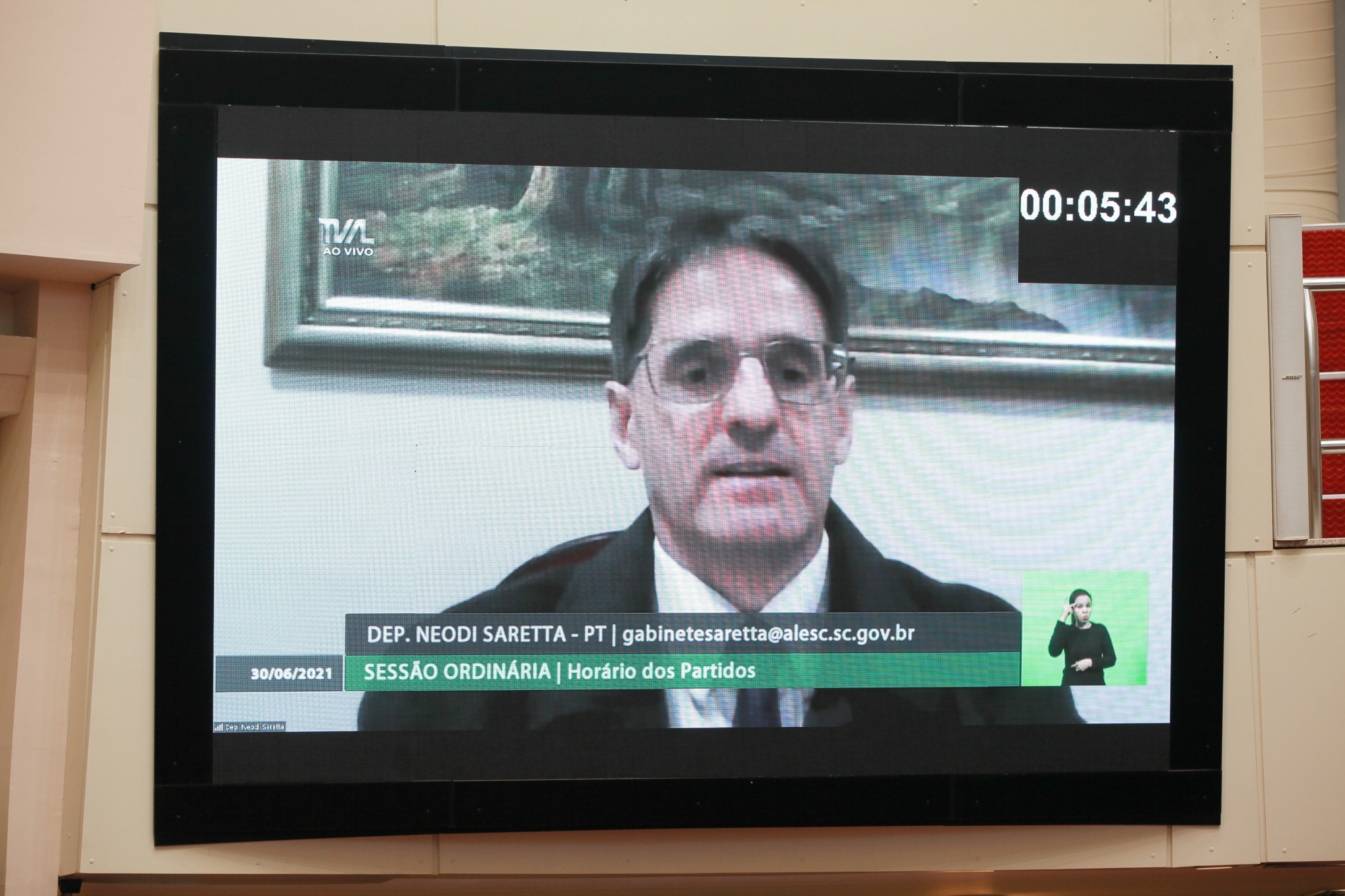 Deputado Neodi Saretta (PT)