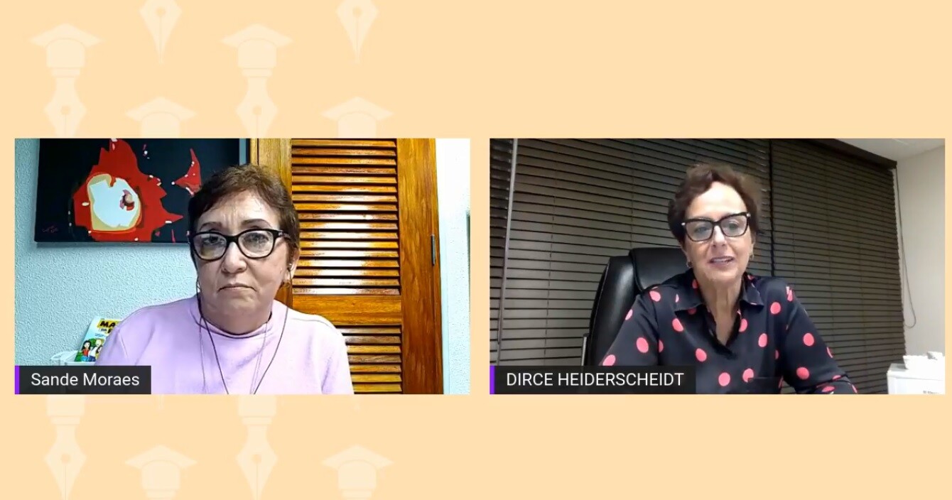 Dirce Heiderscheidt participa da live do projeto “Papo de Ideias”