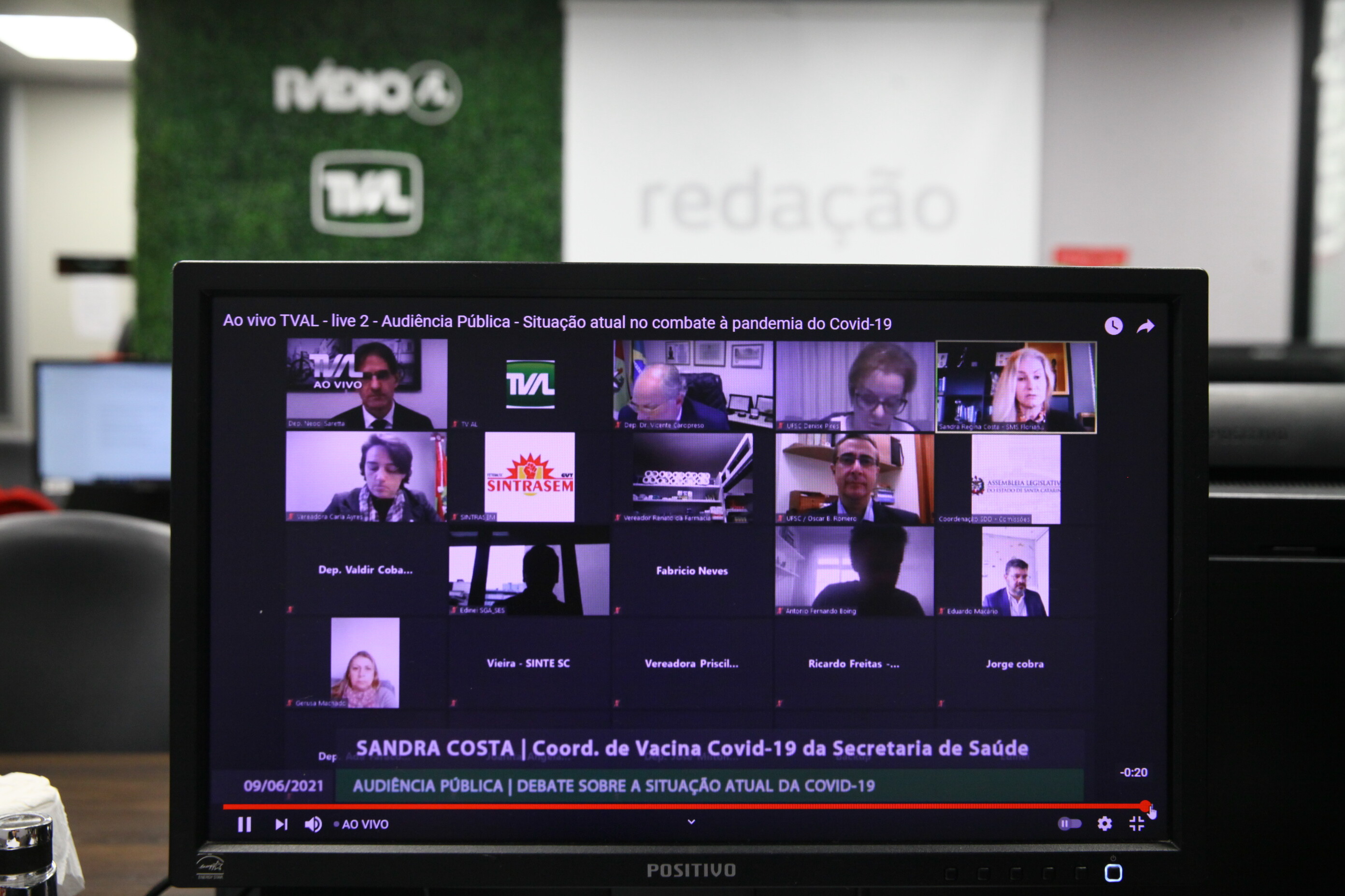 Audiência pública debate enfrentamento da pandemia na capital e no estado