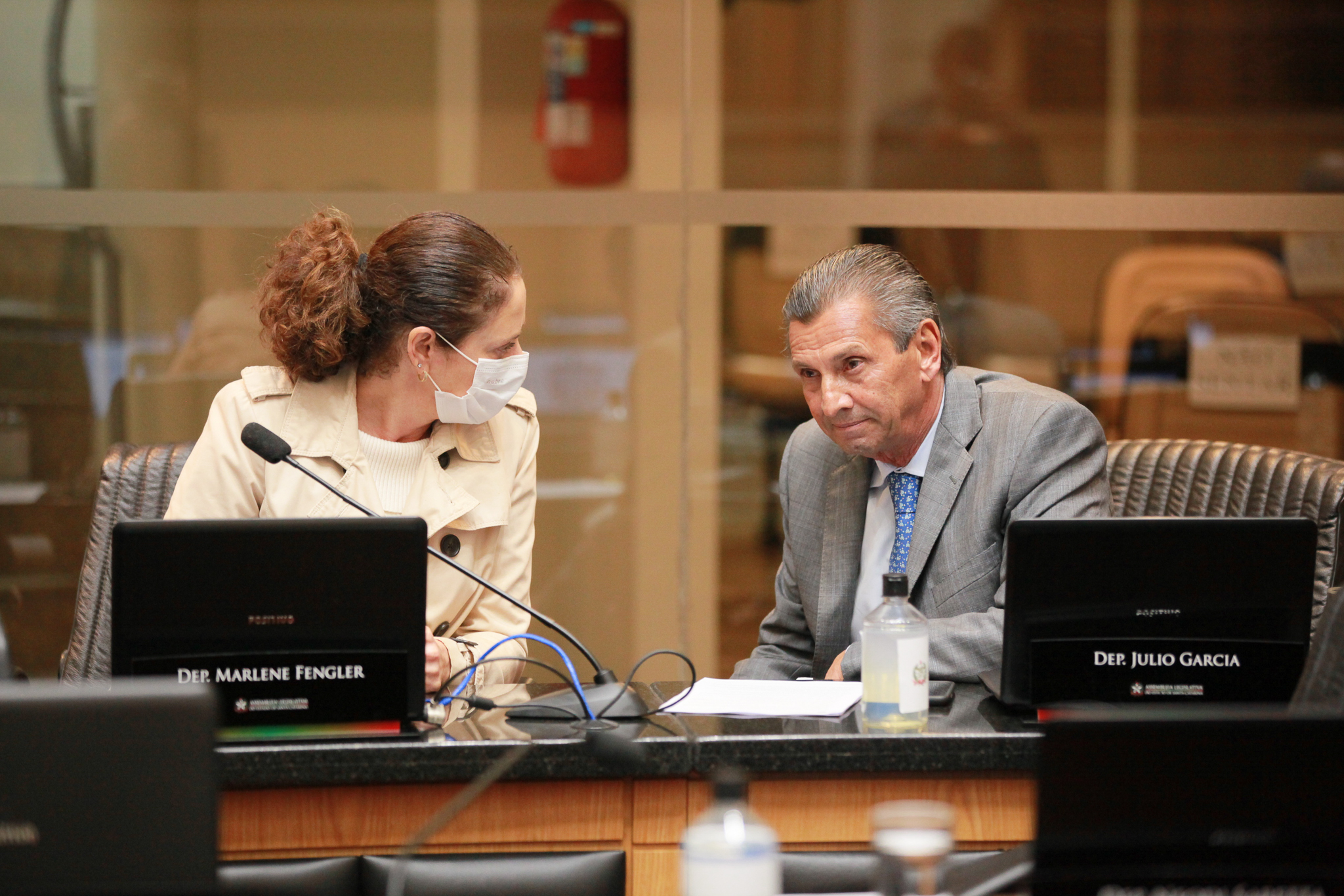 Deputada Marlene Fengler (PSD) - Deputado Júlio Garcia (PSD)