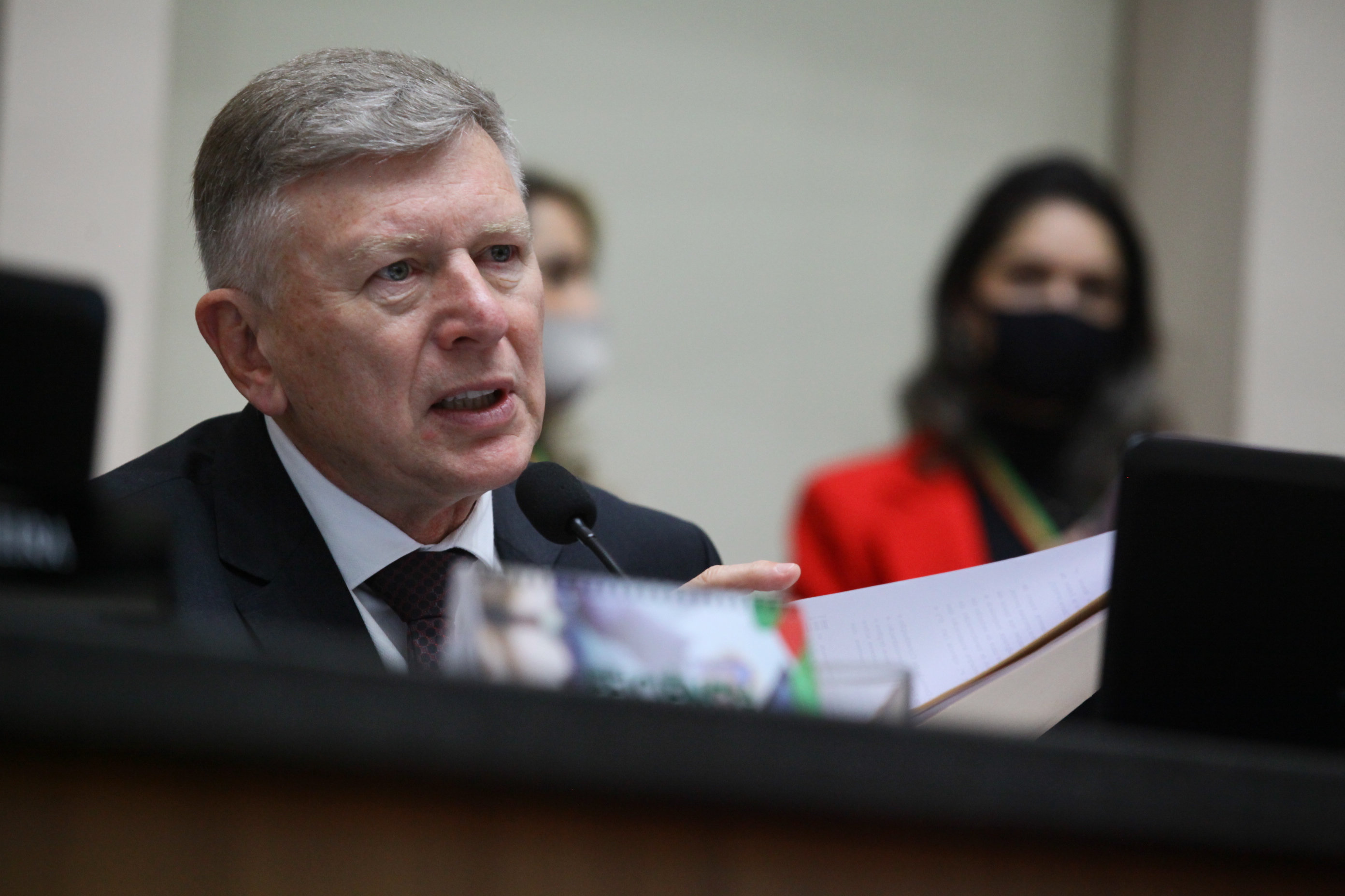 Reunião Conjunta das Comissões de Constituição e Justiça, de Finanças e de Trabalho - Deputado Milton Hobus (PSD)
