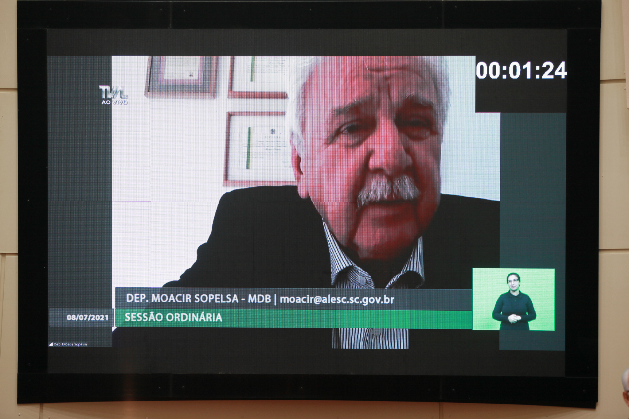 Deputado Moacir Sopelsa (MDB)