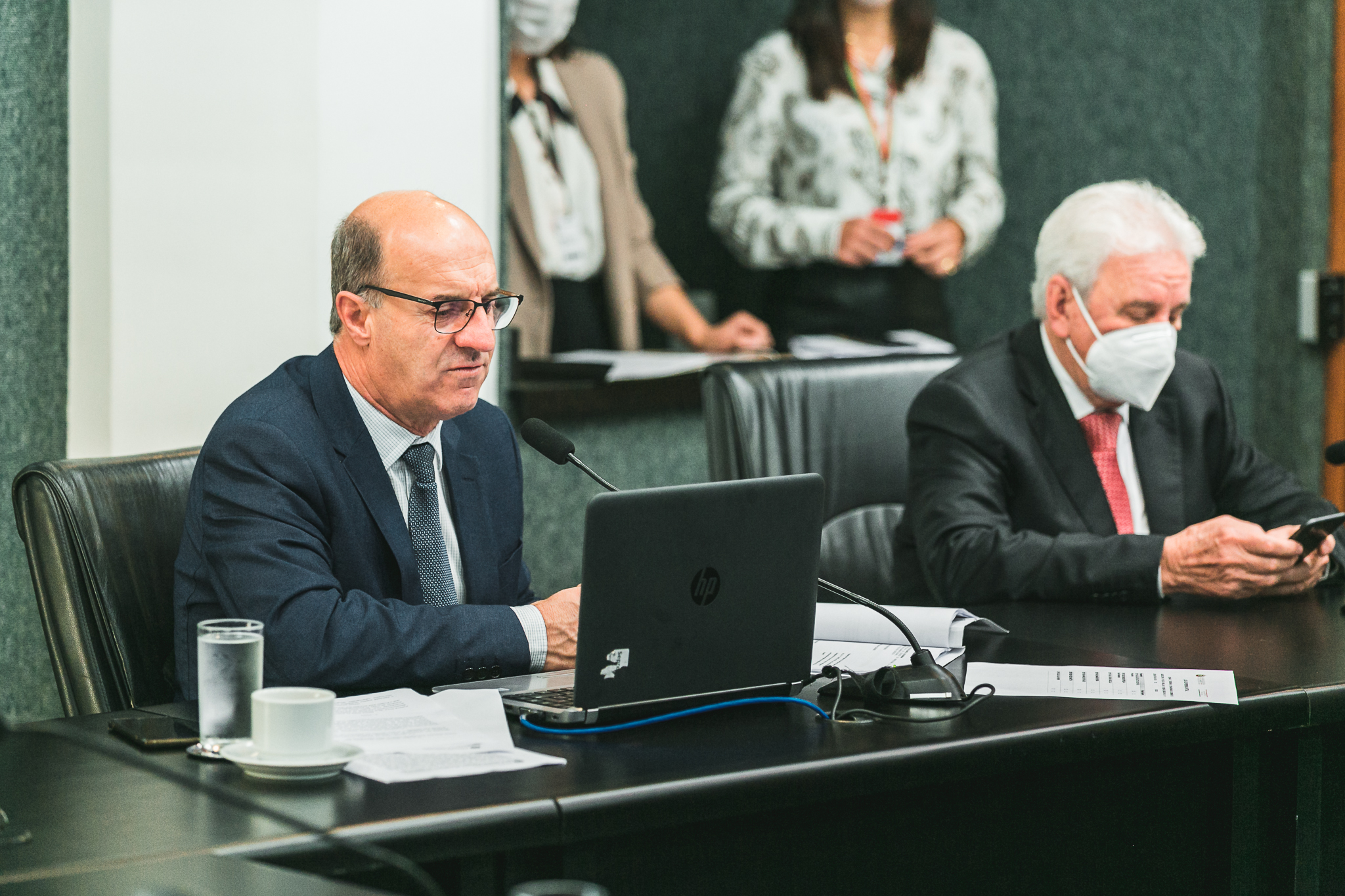 Deputado José Milton Scheffer (PP) - Deputado Moacir Sopelsa (MDB)