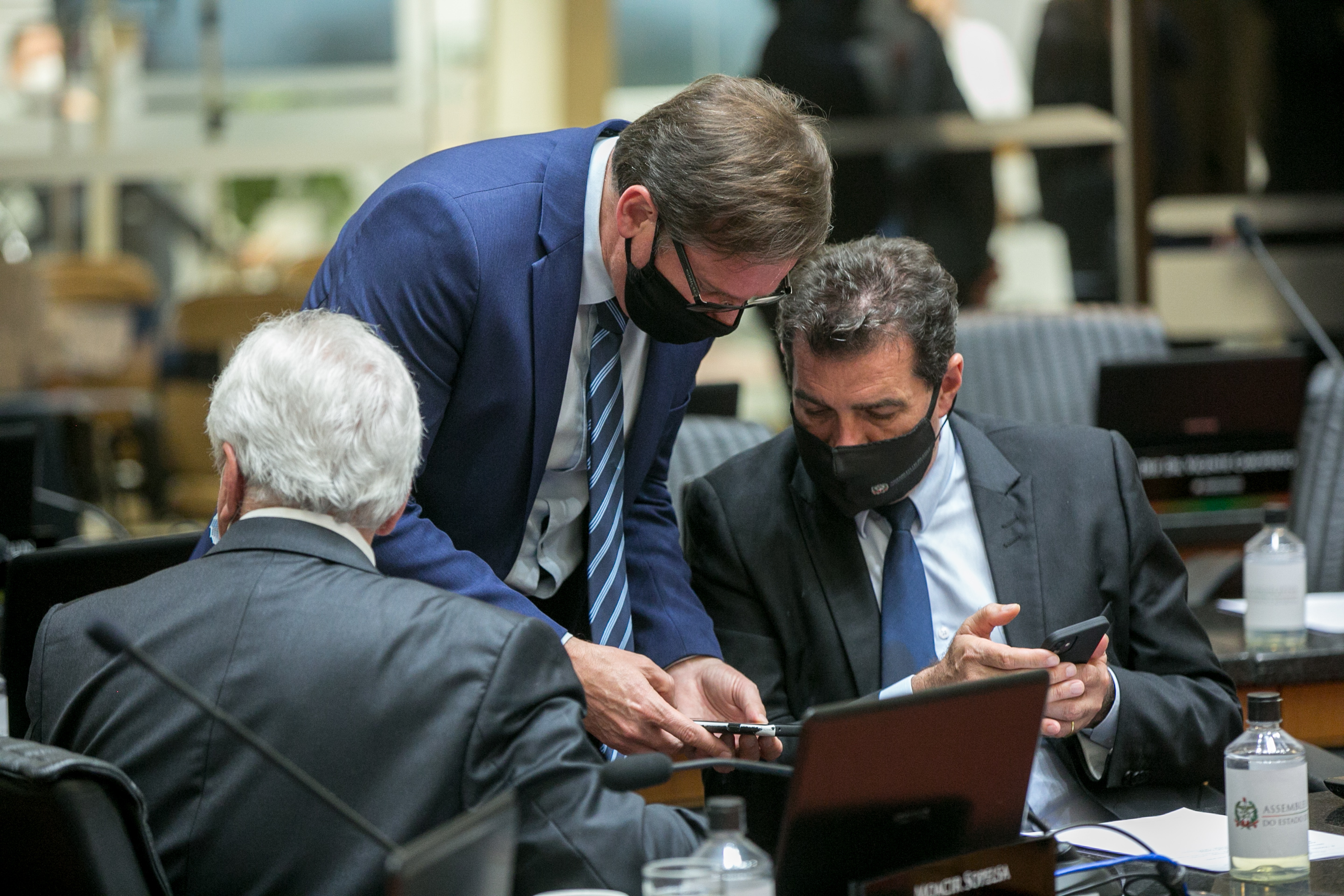 Deputado Jair Miotto (PSC) e Deputado Valdir Cobalchini (MDB)