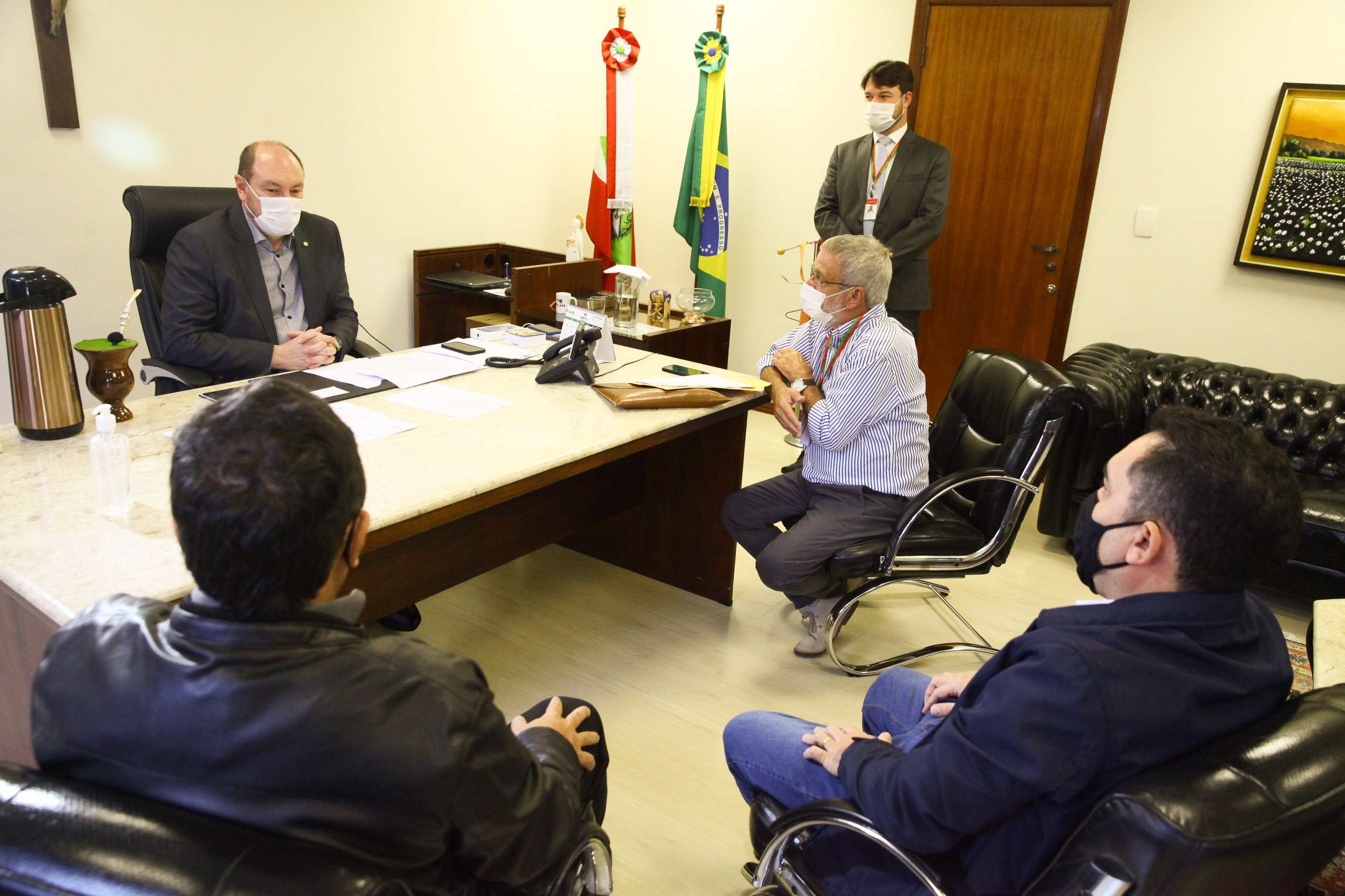 Presidência - Visita da Comitiva da Assembleia Legislativa do Rio Grande do Norte
