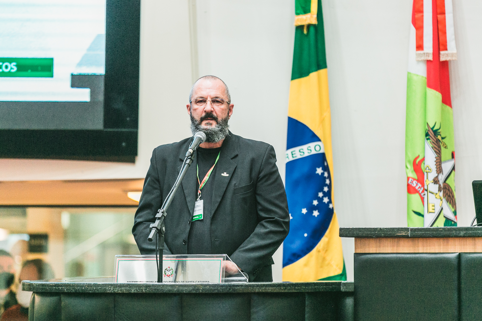 Elmar Shmitt Osório - Presidente do SINPOL-SC
