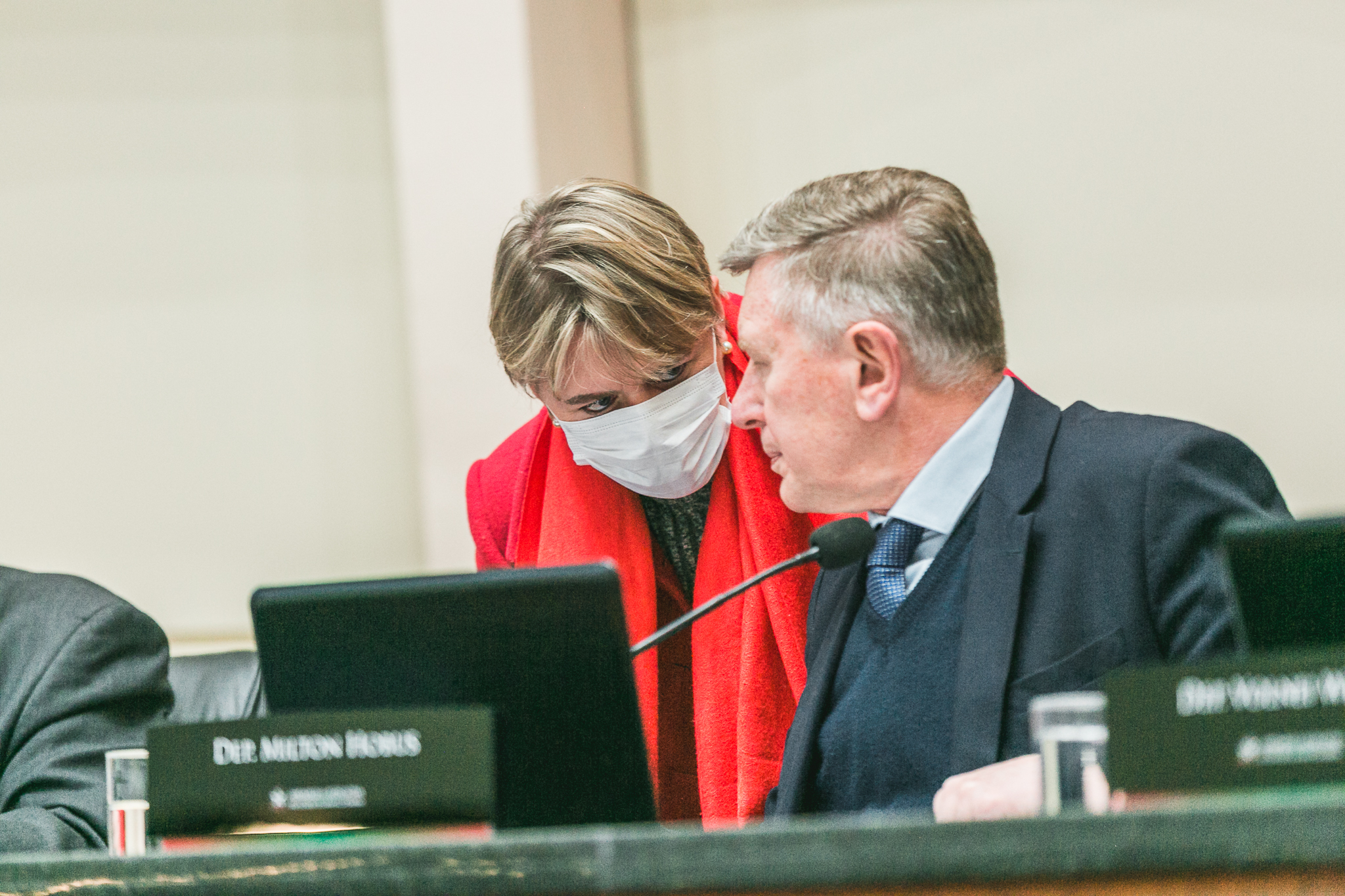 Deputado Milton Hobus (PSD) - Deputada Luciane Carminatti (PT)