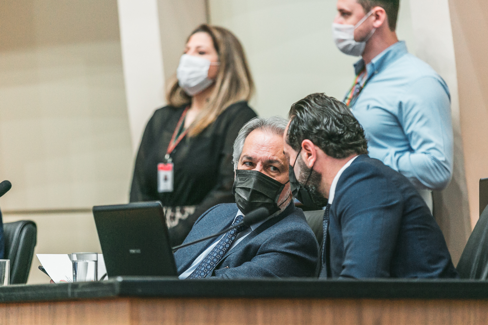 Desembargador João Henrique Blasi - TJSC ; Fernando da Silva Comin - Procurador-Geral de Justiça