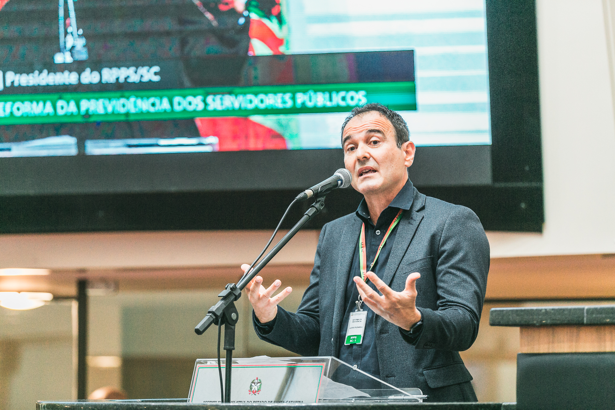Johni Lucas da Silva - Presidente do RPPS/SC