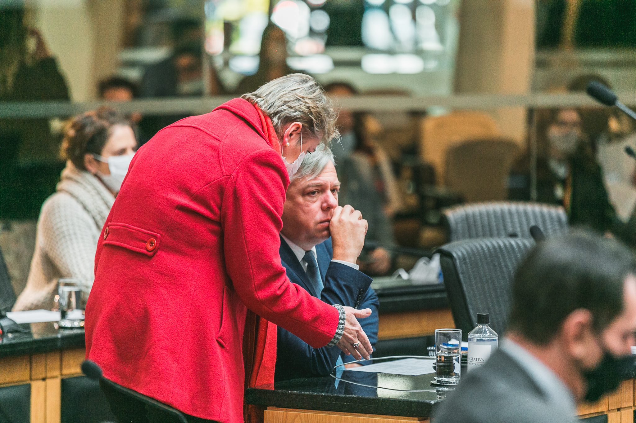Deputada Luciane Carminatti (PT) - Deputado Fabiano da Luz (PT)