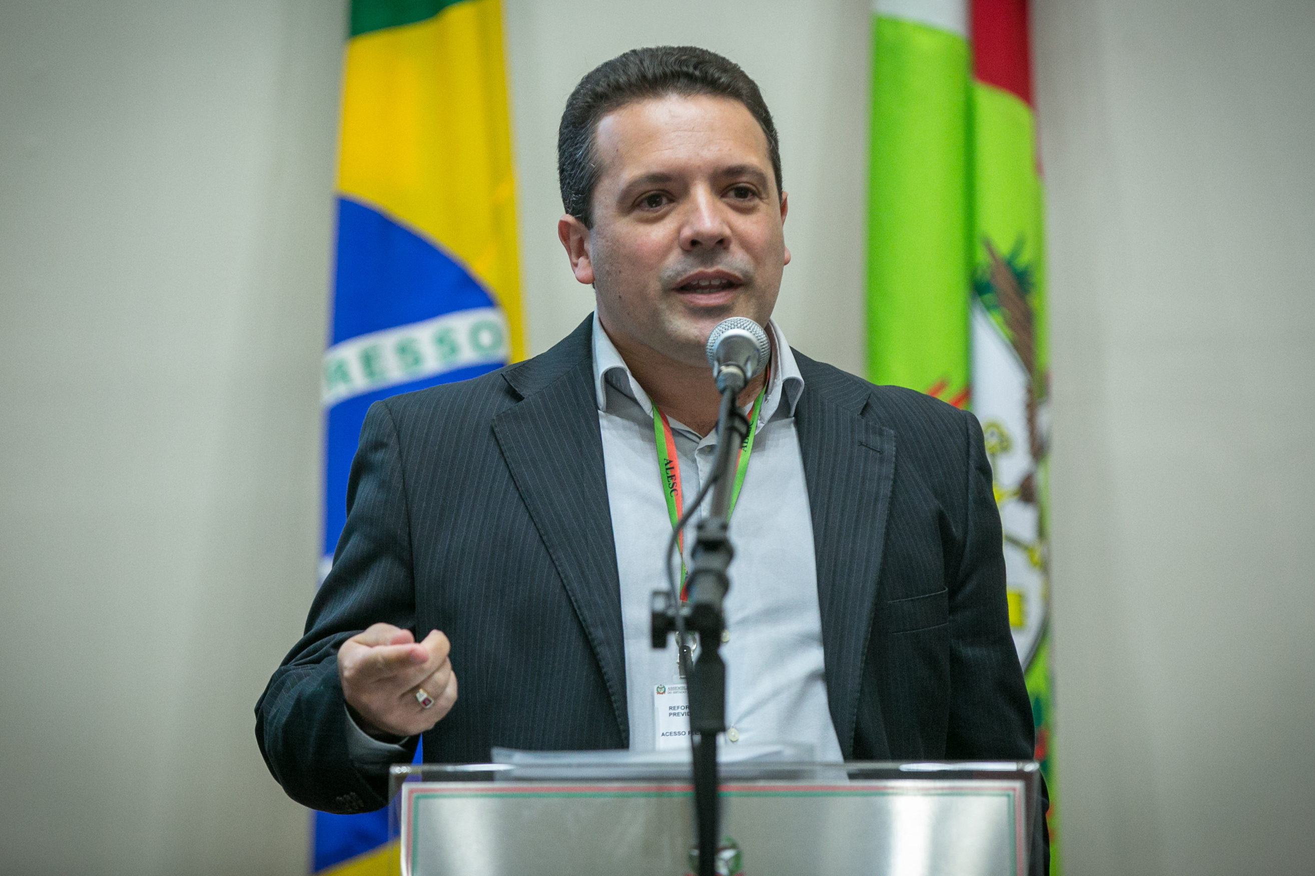 Presidente do Sindojus/SC, Fernando Amorim Coelho