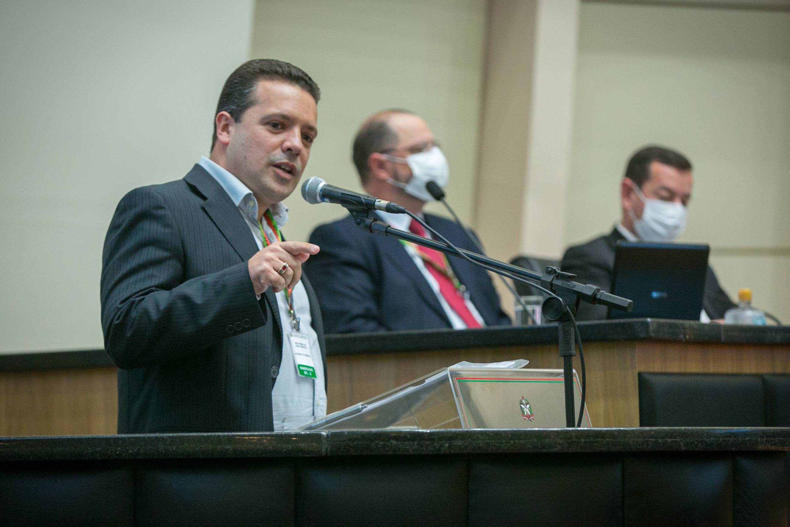 Presidente do Sindojus/SC, Fernando Amorim Coelho