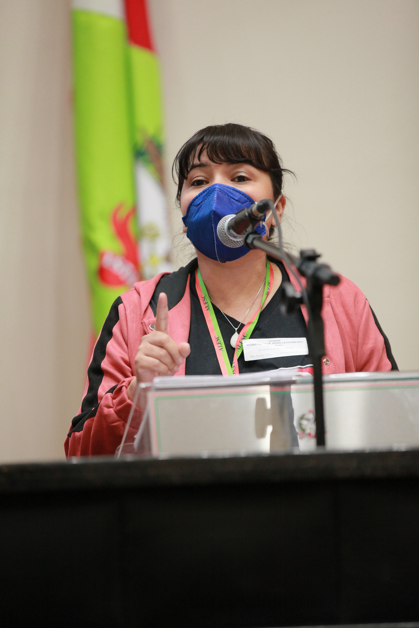 Ingrid Assis Leitemberg  - Presidente CSP Conlutas SC